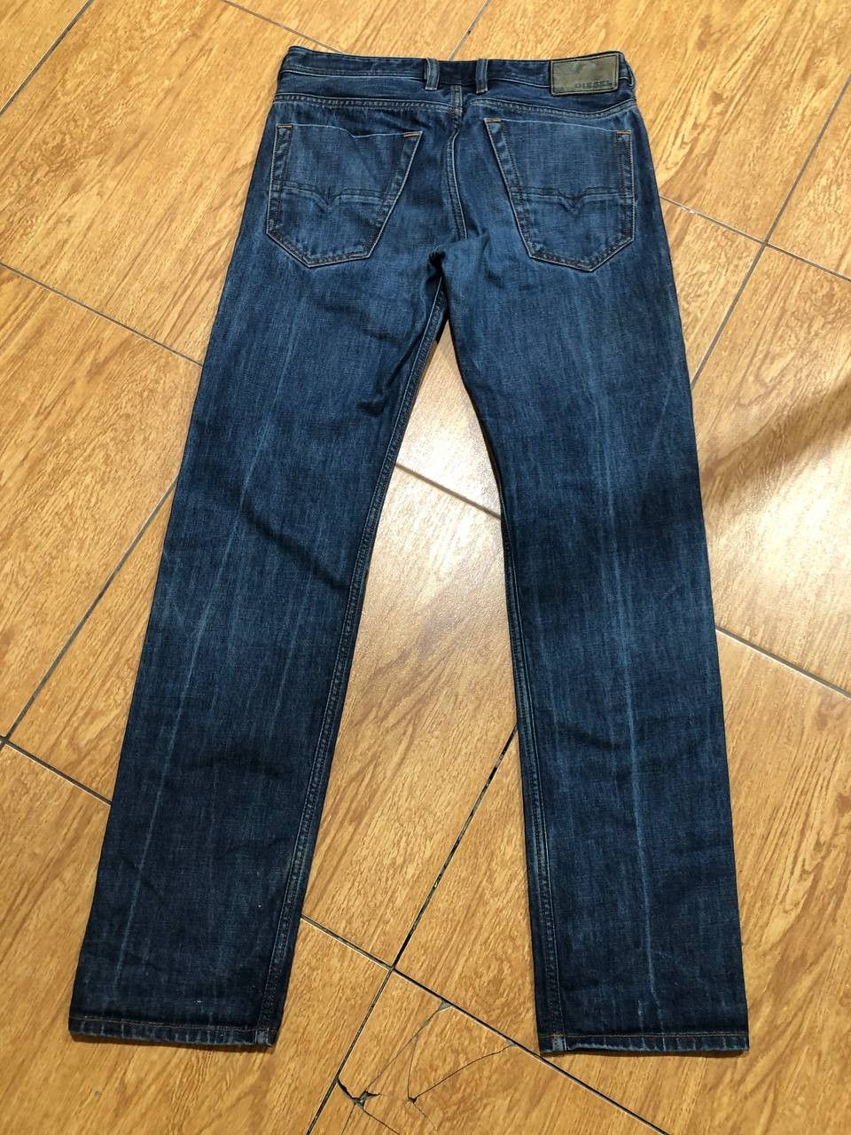 Diesel Diesel Mens Jeans Regular Tapered Indigo Koolter Size US 30 / EU 46 - 24 Thumbnail