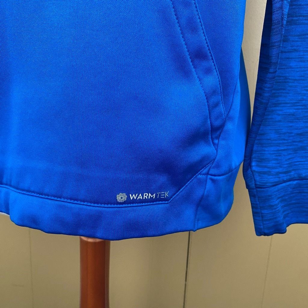 Tek Gear Tek Gear Warm Tek men M pullover drawstring hoodie blue Size US M / EU 48-50 / 2 - 2 Thumbnail