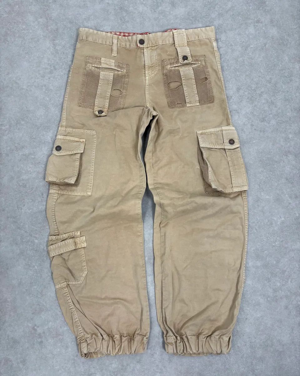 Dolce & Gabbana SS2003 Dolce & Gabbana Beige Cargo Utility Pants Size US 32 / EU 48 - 4 Thumbnail