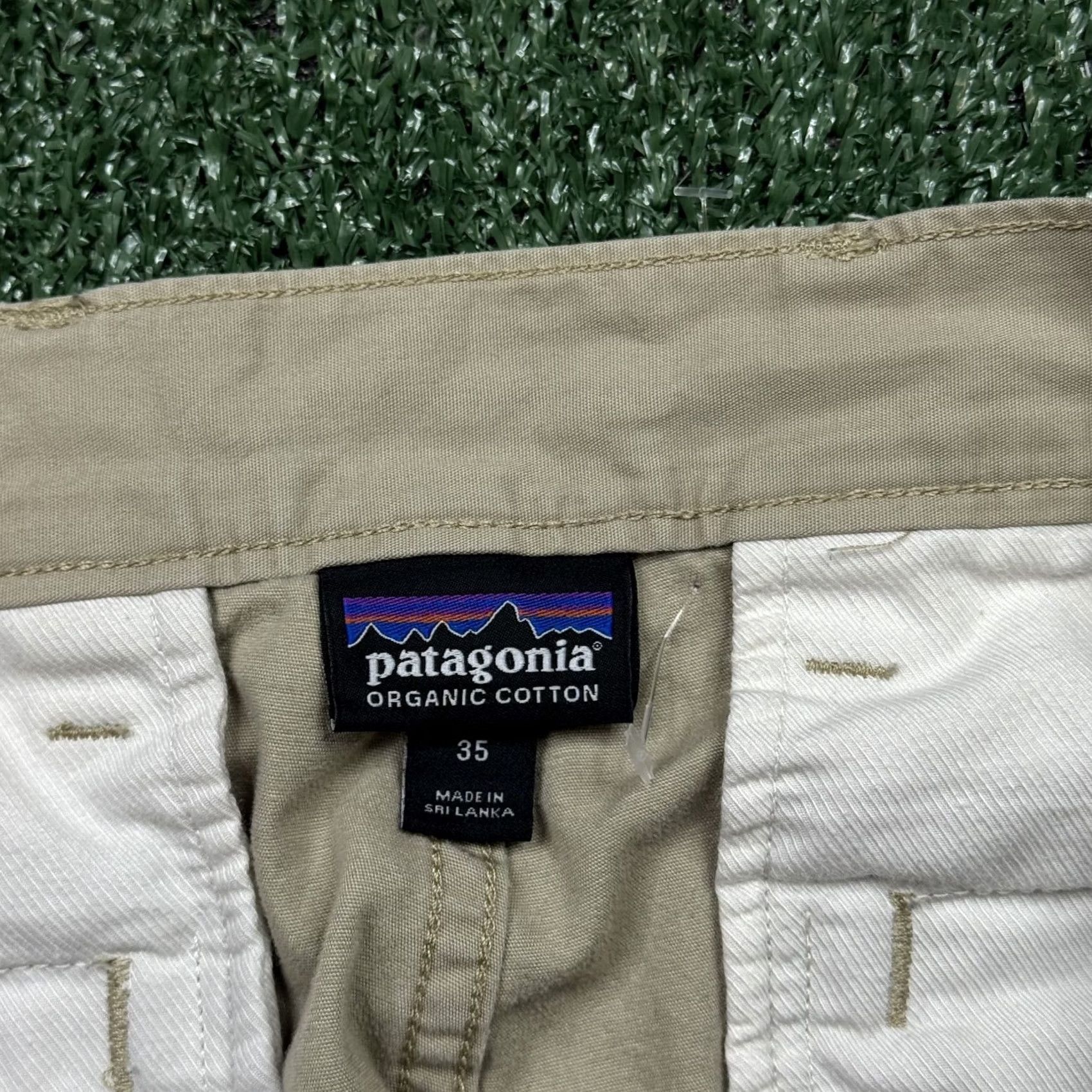 Patagonia Patagonia Shorts Chino Brown Regular Mens 35 Outdoor Lightweight Pockets Summer Fall Thin/Medium Wash Cotton Slim? Size US 35 - 5 Thumbnail
