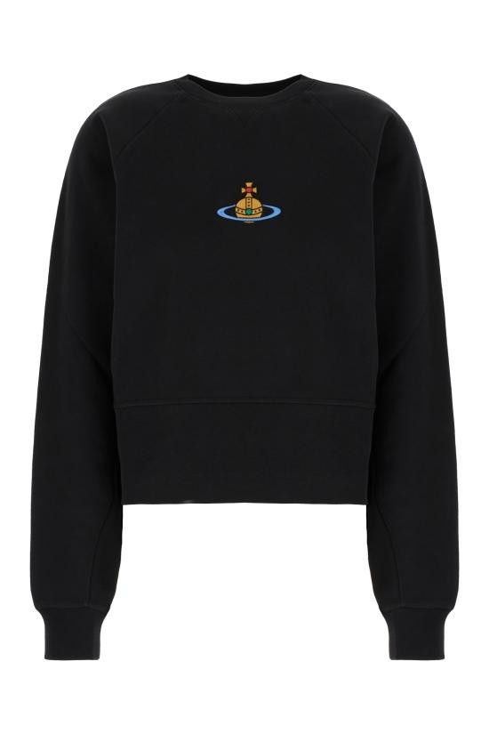 Vivienne Westwood VIVIENNE WESTWOOD Women Hoodies 1I010001J006O N401 BLACK Size S / US 4 / IT 40 - 1 Thumbnail