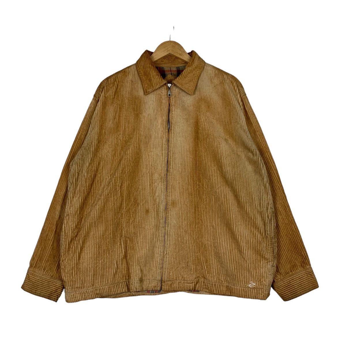 Vintage BOARD WEAR Trashed Rusty Corduroy Jacket #0955-C42 Size US L / EU 52-54 / 3 - 1 Thumbnail