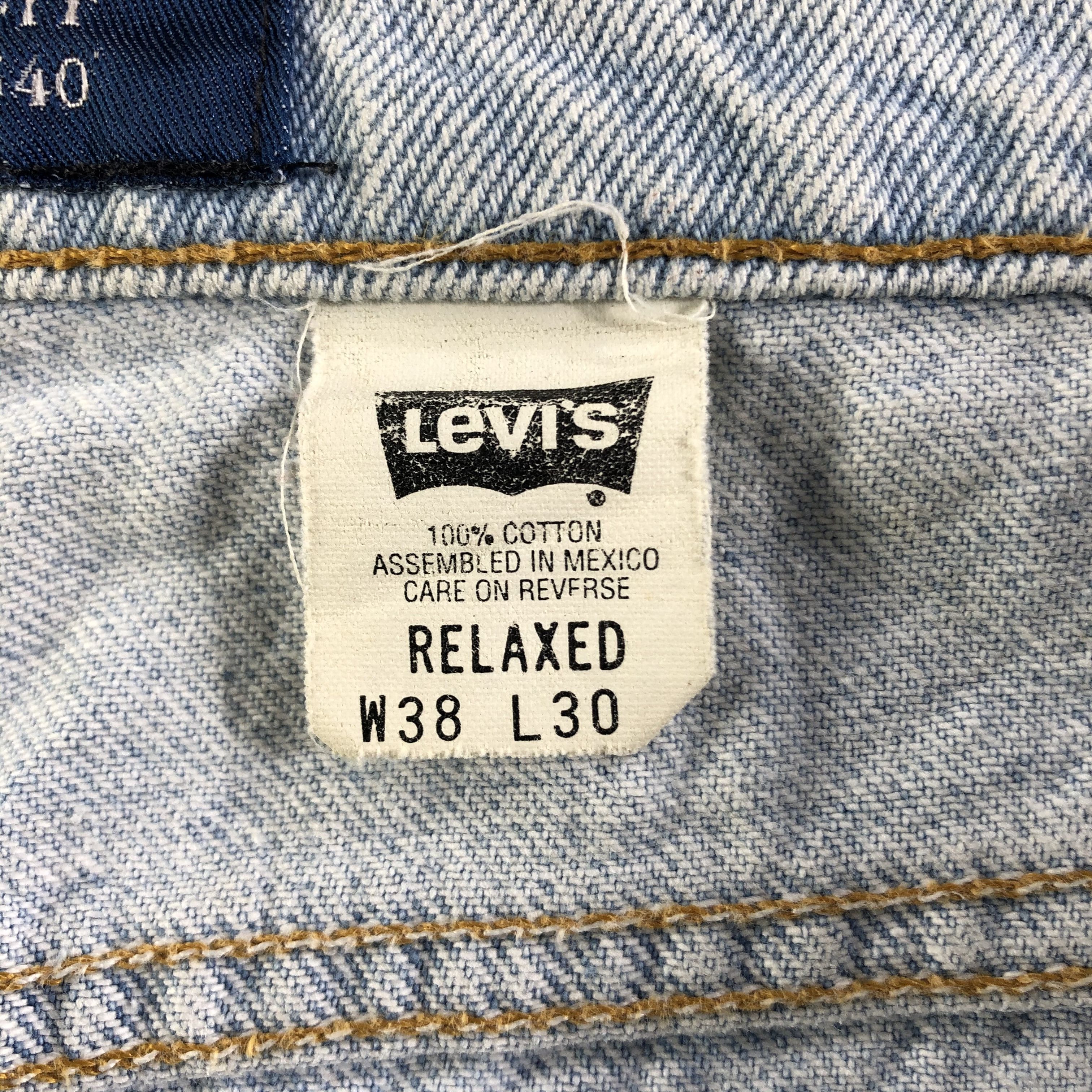 Levi's Vintage Light Wash Levis Jeans-J3145 Size US 37 - 9 Thumbnail