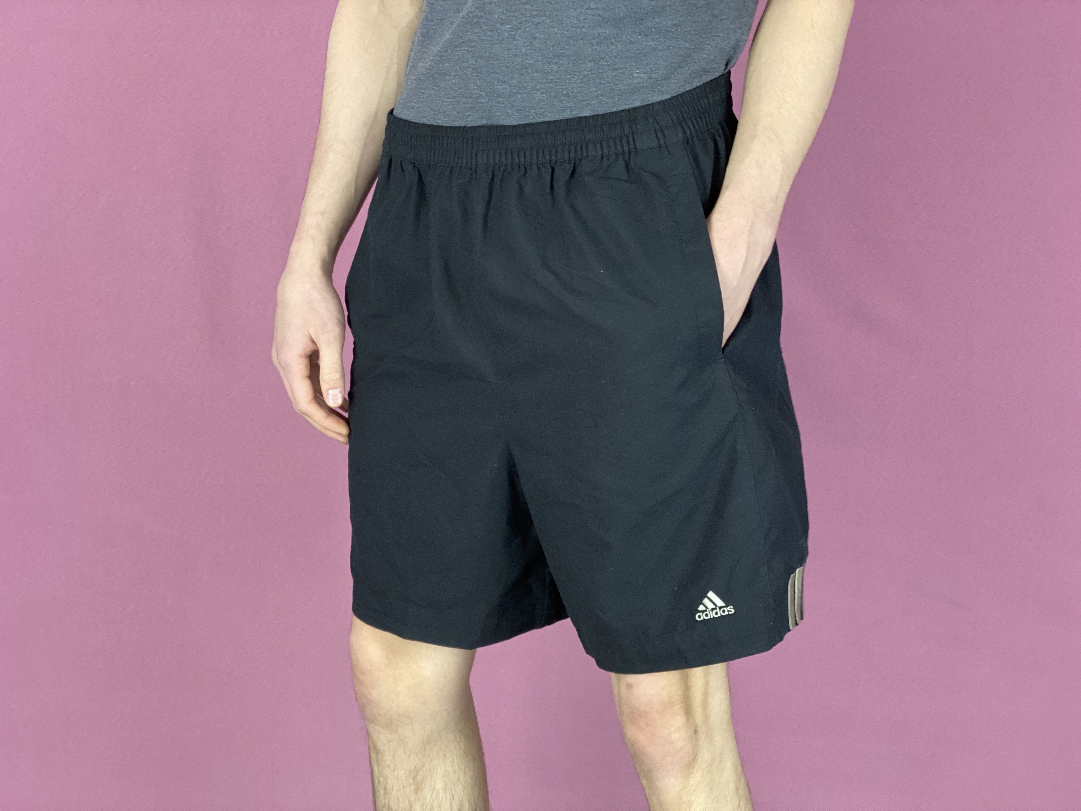 Adidas Adidas Vintage Men's Sport Shorts - L Size US 34 / EU 50 - 1 Thumbnail