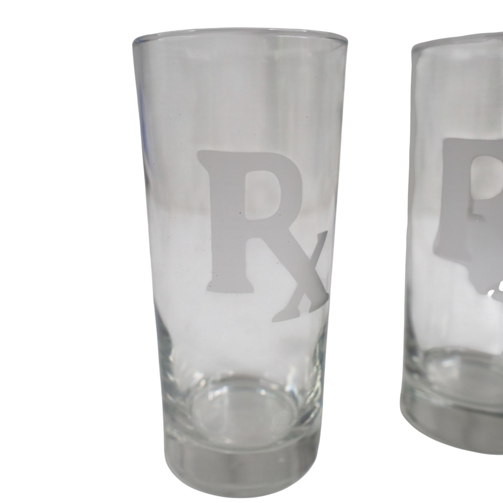 Vintage Vintage Rx Pharma Prescription Logo Glass Set Size ONE SIZE - 2 Thumbnail