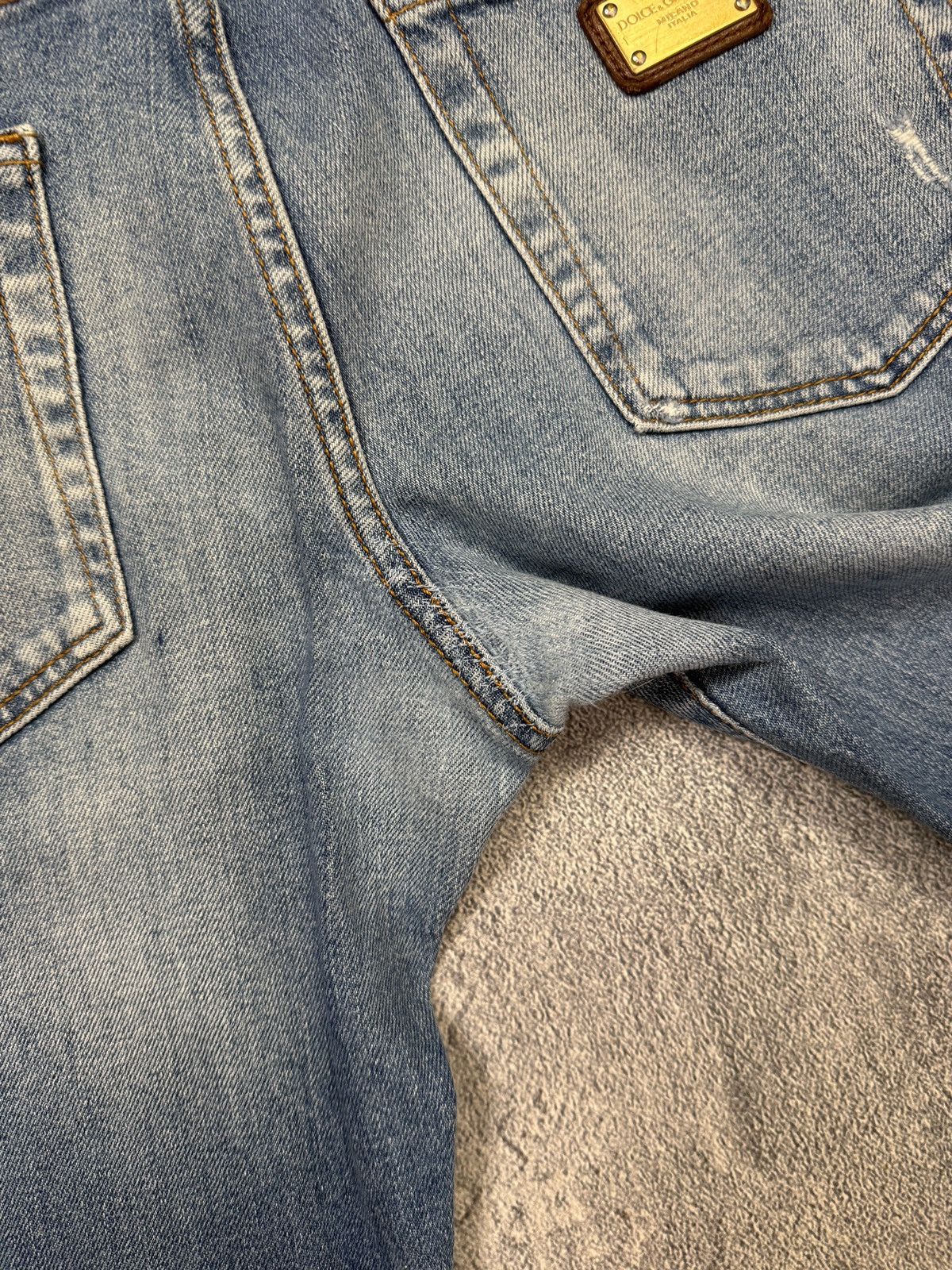 Dolce & Gabbana Dolce & Gabanna Vintage D&G Y2K Denim Jeans Size 34" / US 12 / IT 48 - 13 Thumbnail