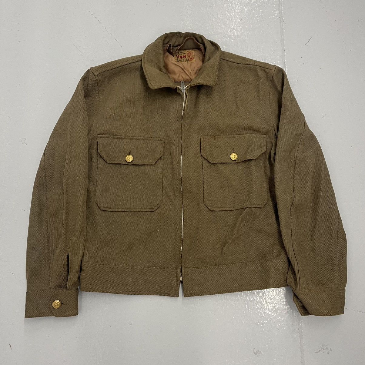 50's~ Shyline whip code work jacket