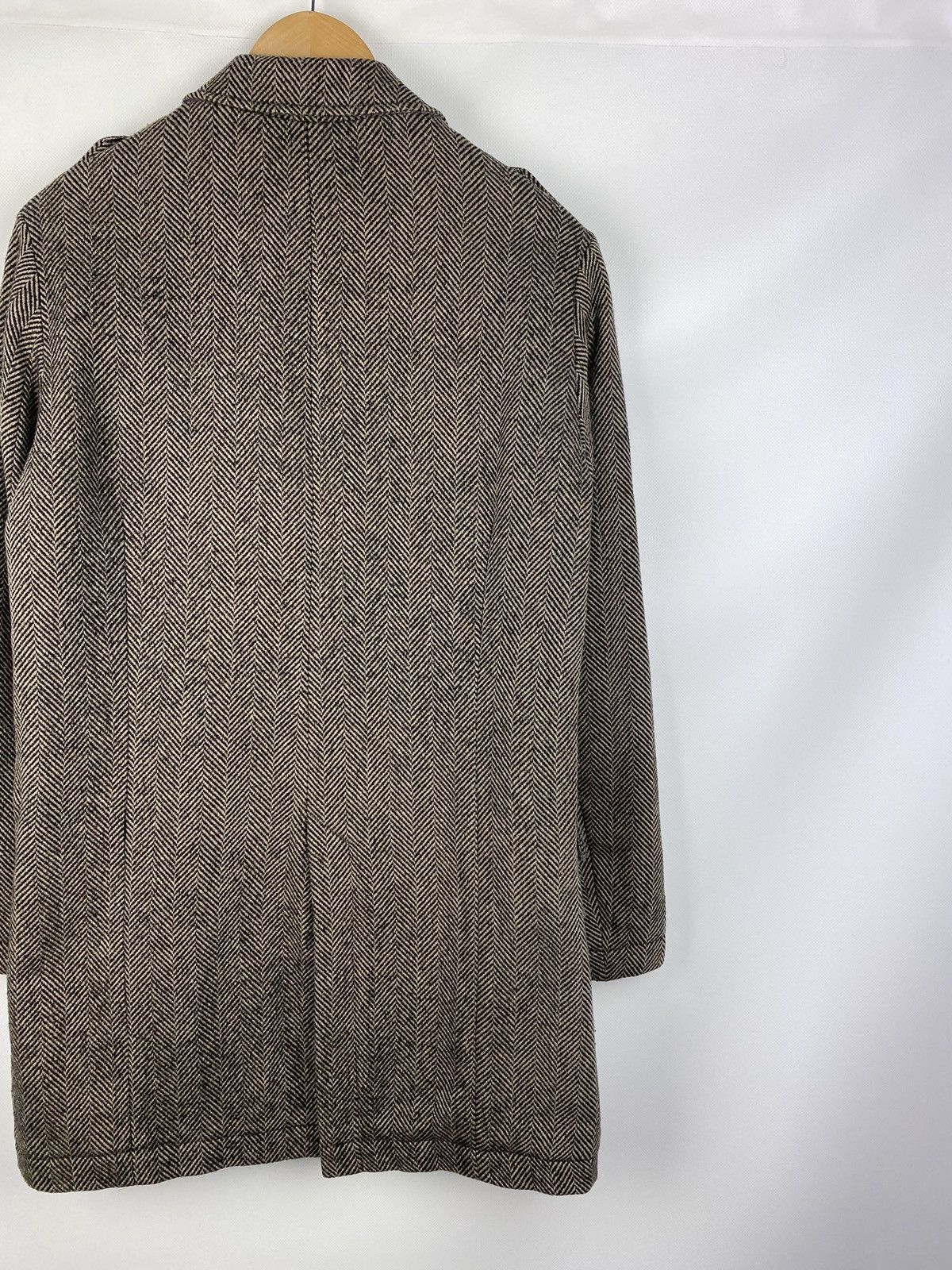 Hugo Boss Hugo Boss men’s wool herringbone coat jacket Size US M / EU 48-50 / 2 - 15 Thumbnail