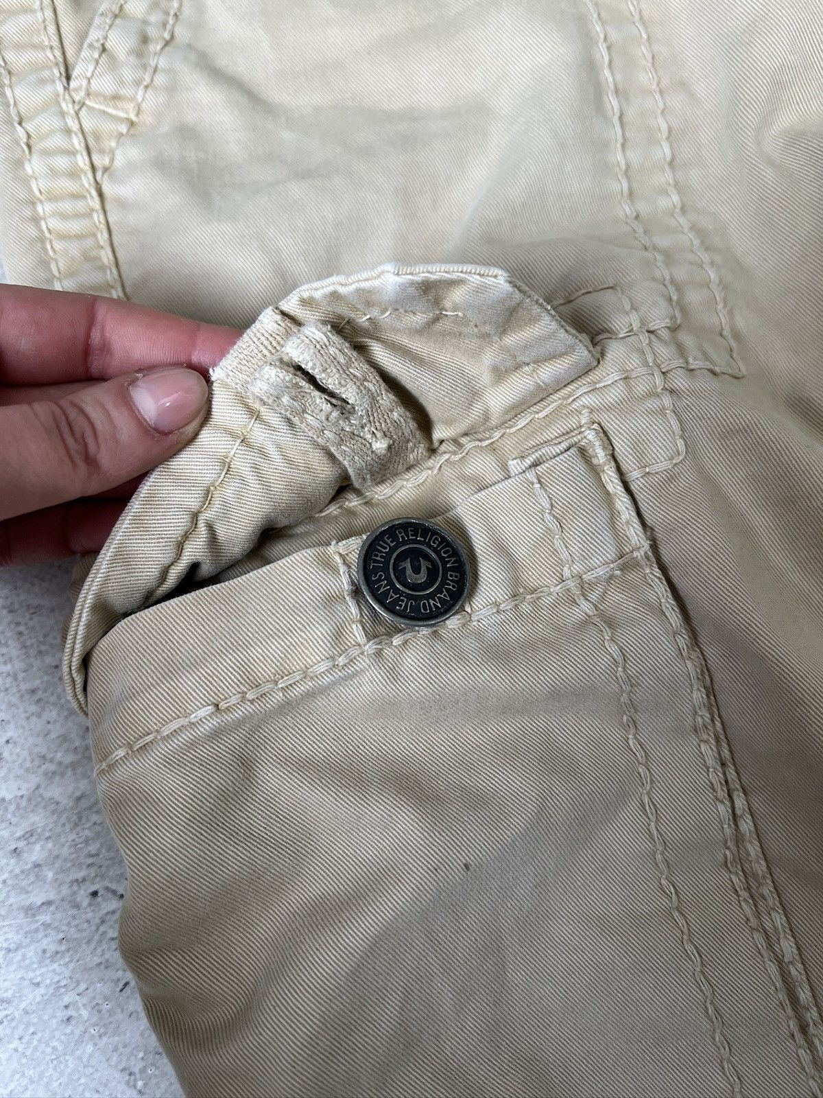 True Religion True religion long rap cargo shorts y2k stylle Size US 30 / EU 46 - 3 Thumbnail
