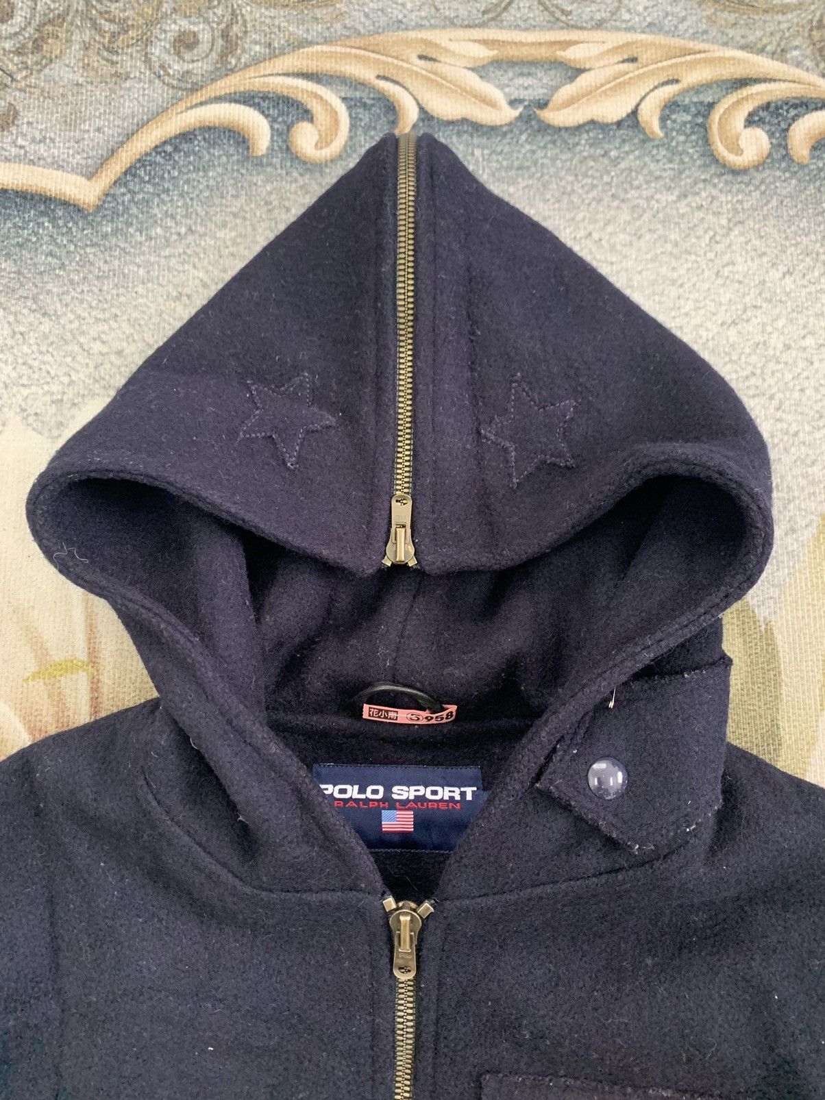 Ralph Lauren Polo Sport Ralph Lauren USRL 67 Wool Jacket Hoodie Size US M / EU 48-50 / 2 - 6 Thumbnail