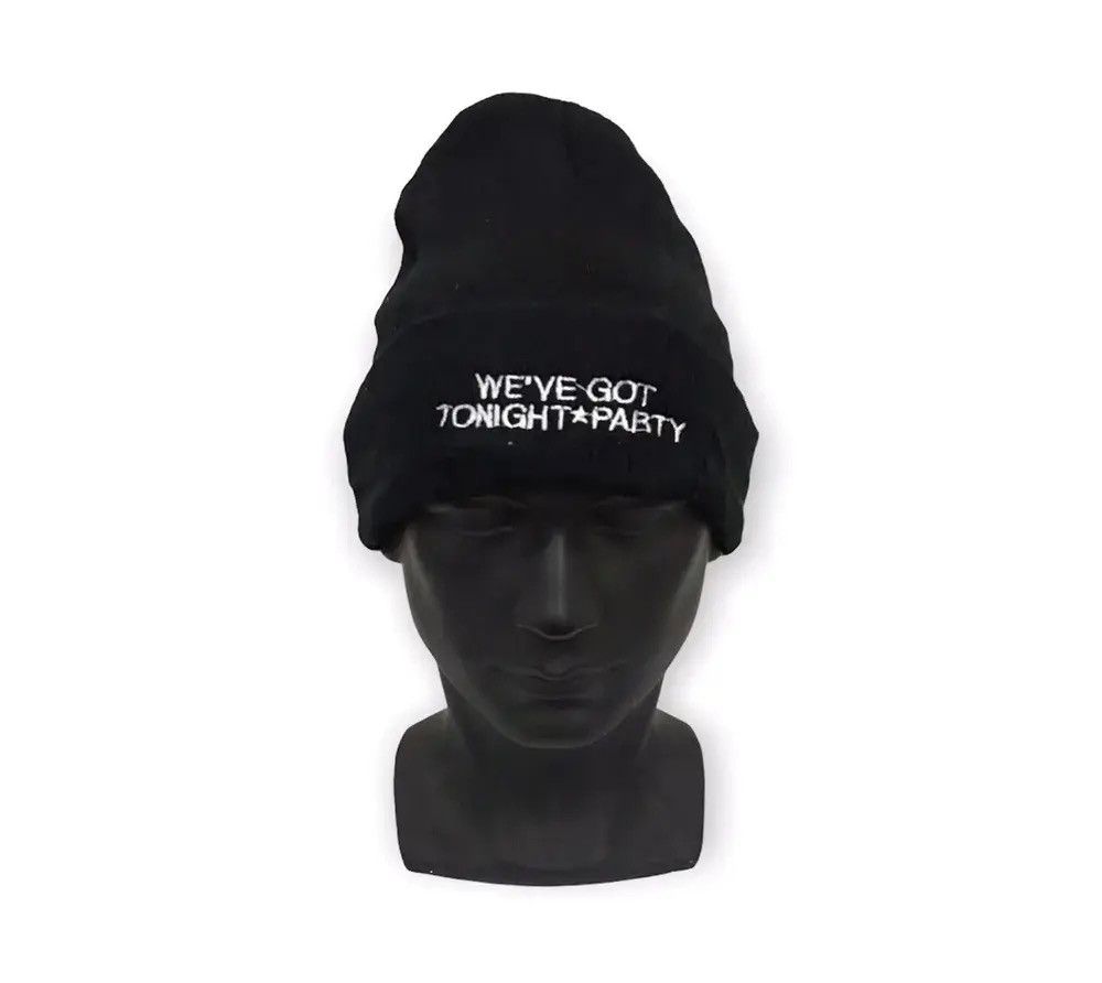 Japanese Brand × Vintage Japanese Brand We’ve Got Tonight Party Beanie Hat Size ONE SIZE - 1 Thumbnail
