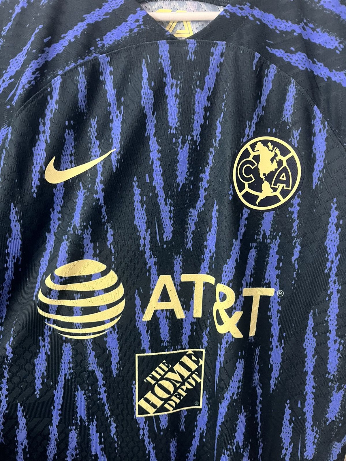 Nike Nike Club America Vapor Match ADV Soccer Jersey DJ7638-455 Size US M / EU 48-50 / 2 - 2 Thumbnail