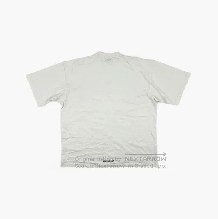 Balenciaga Balenciaga White Embroidered Casual T. Size US L / EU 52-54 / 3 - 3 Thumbnail