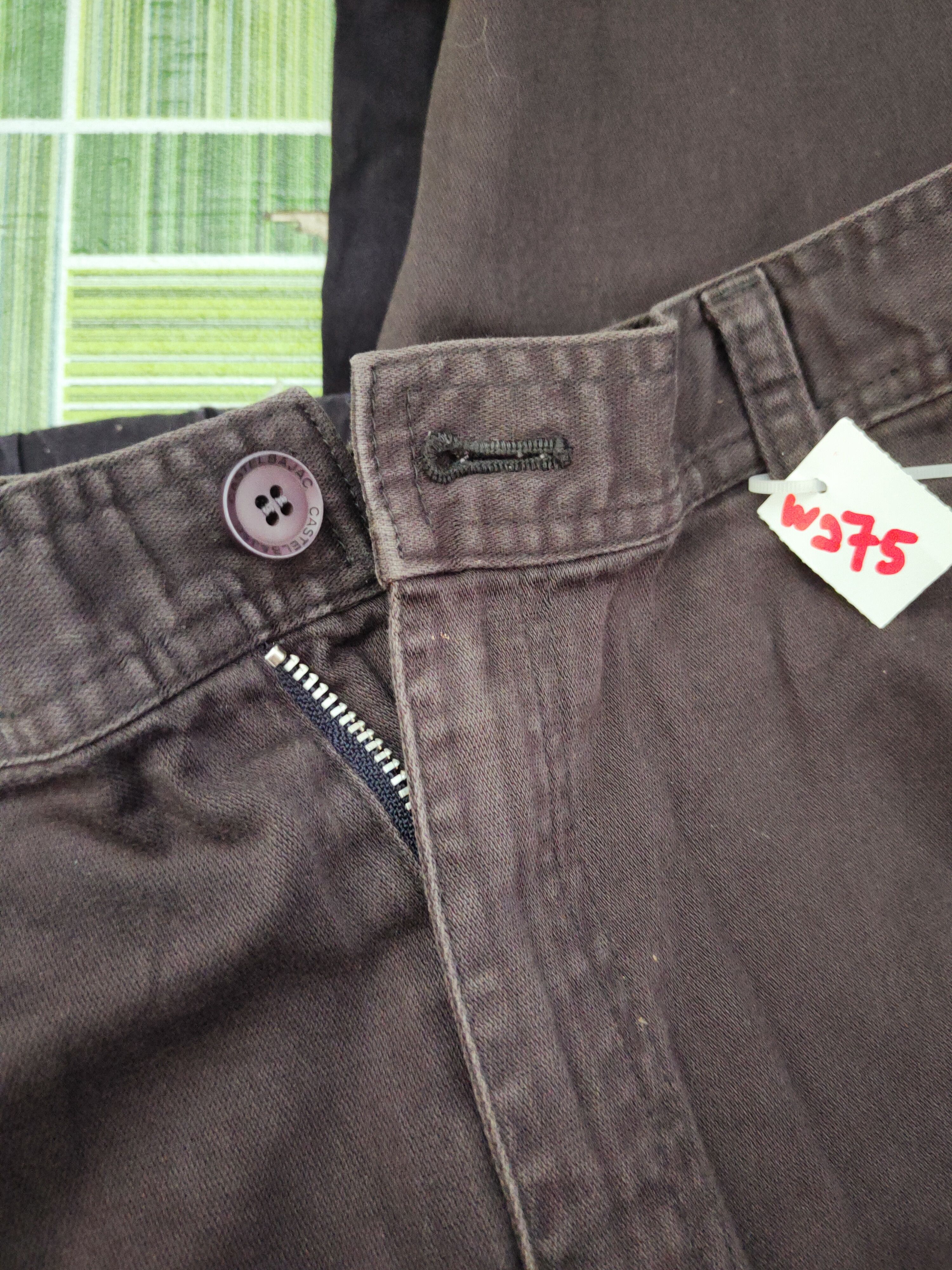 Japanese Brand Castelbajac Dark Blue Multipocket Tactical Cargo Pants #W275 Size US 35 - 15 Thumbnail