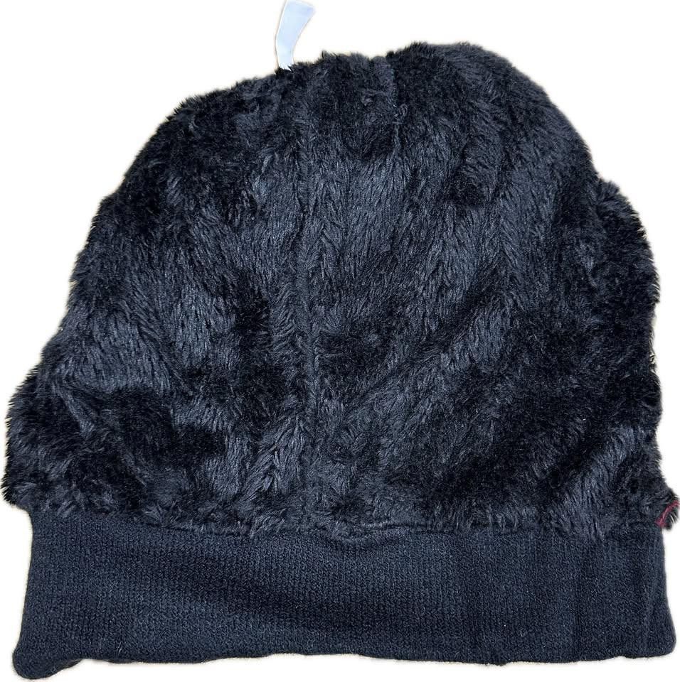 Designer Mexico Fleeced Beanie Black Size ONE SIZE - 2 Thumbnail