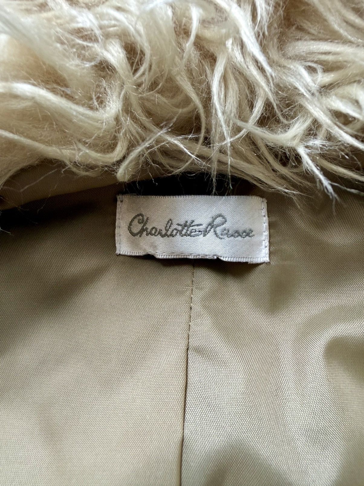 Other Vintage Charlotte Russe Green Penny Lane Coat Fur Trim Size M / US 6-8 / IT 42-44 - 2 Thumbnail