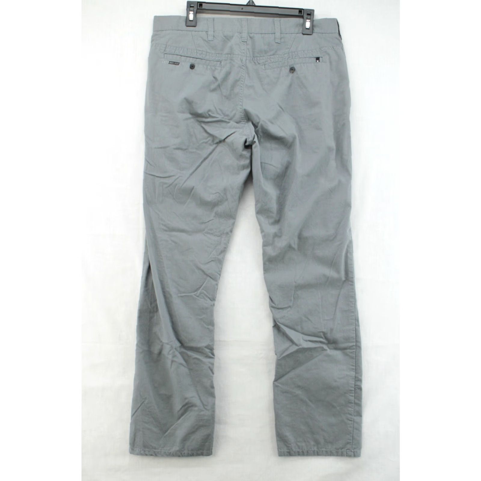 Hurley Hurley Nike Dri Fit Pants Men 34 Grey Cotton Blend Modern Preppy Soft Chino Casual Workwear 90s City Grunge Preppy Mens Size US 34 / EU 50 - 5 Thumbnail