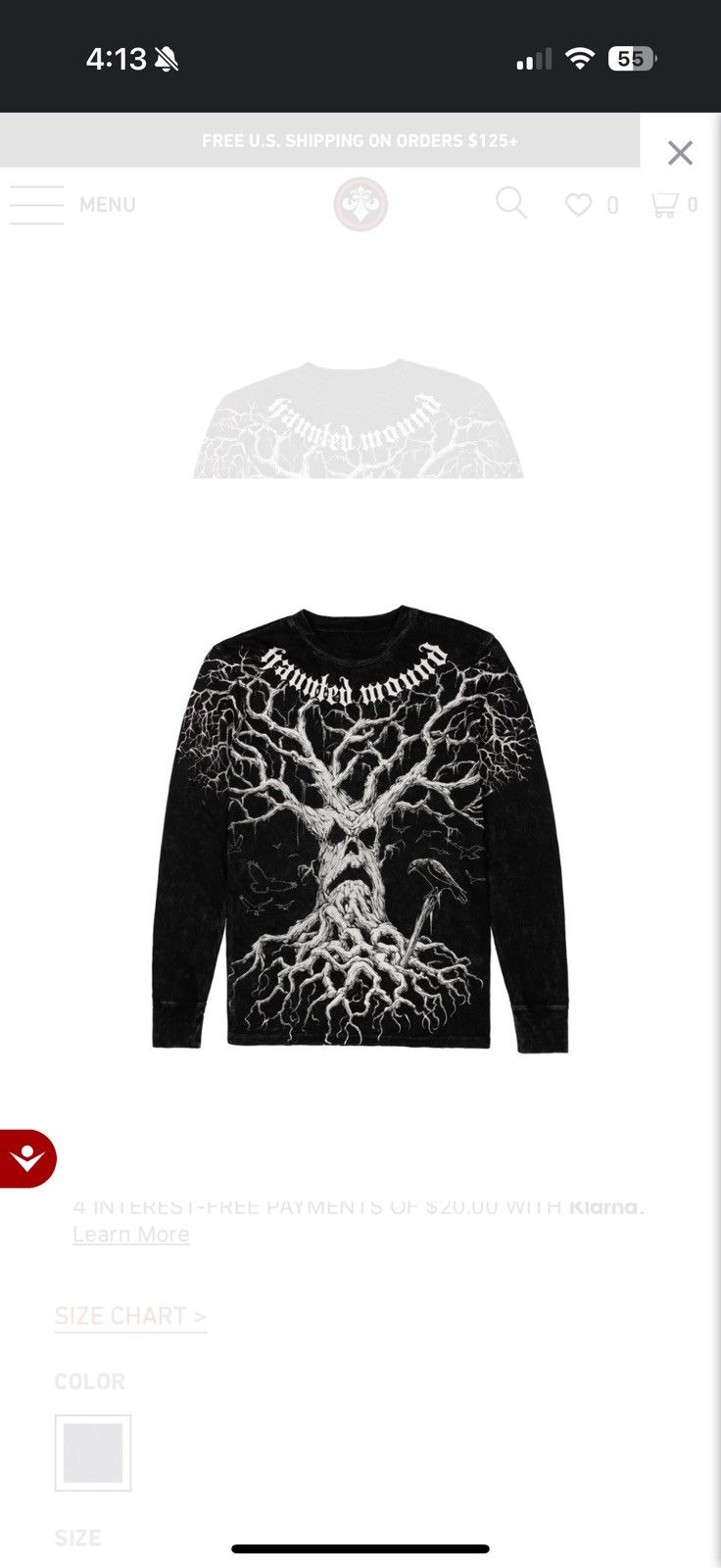 Affliction × Haunted Mound Affliction x Haunted Mound Harold Longsleeve Size US L / EU 52-54 / 3 - 3 Thumbnail