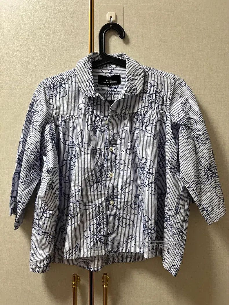 Comme des Garcons Comme Des Garcons Embroidered Casual Shirt Size S / US 4 / IT 40 - 1 Thumbnail