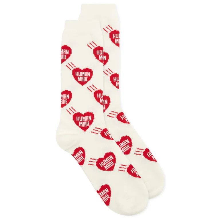 Human Made Human Made Red Heart Socks - L Size ONE SIZE - 1 Thumbnail