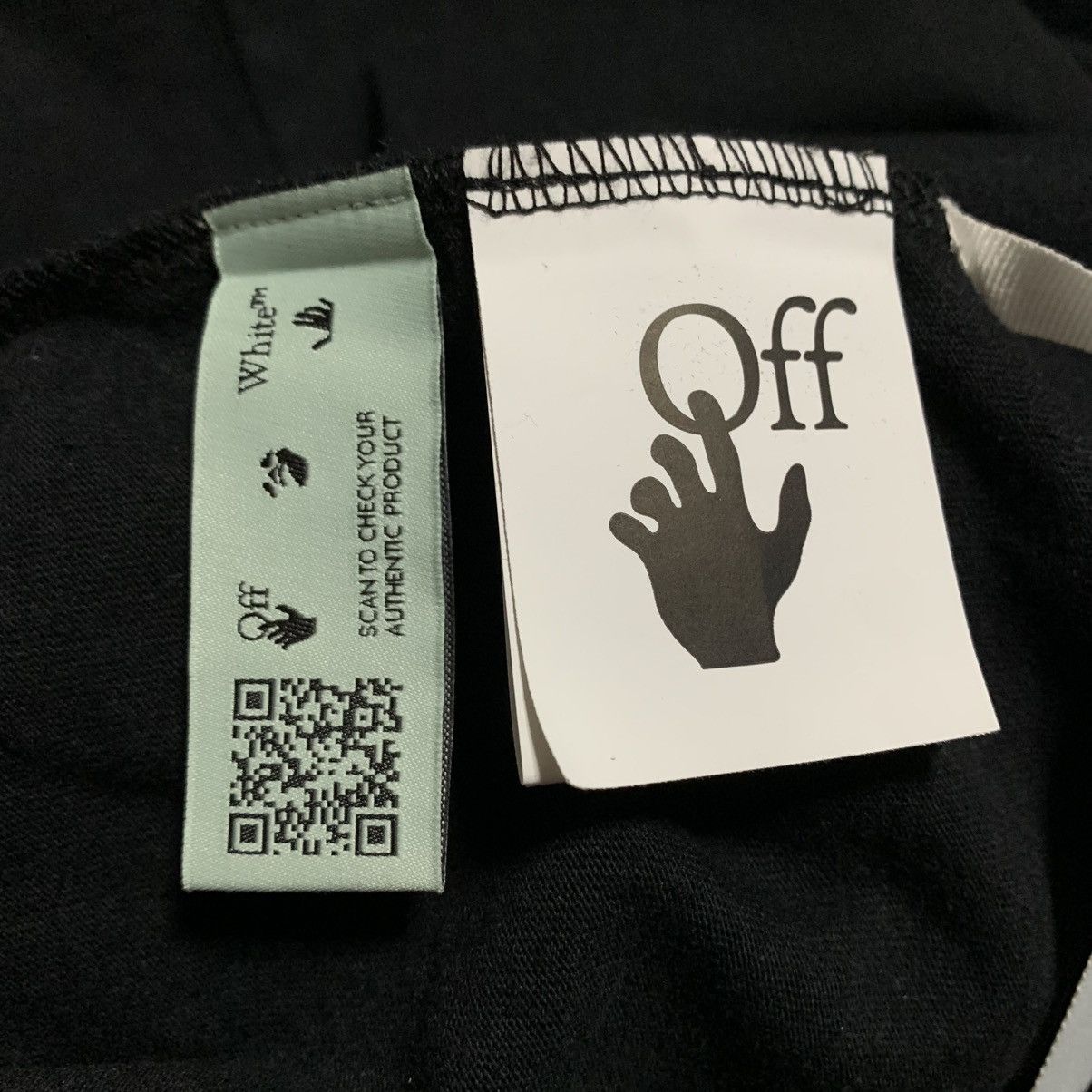 Off-White Off White Medium Worker Arrows Black Tee Virgil Abloh Size US M / EU 48-50 / 2 - 6 Thumbnail