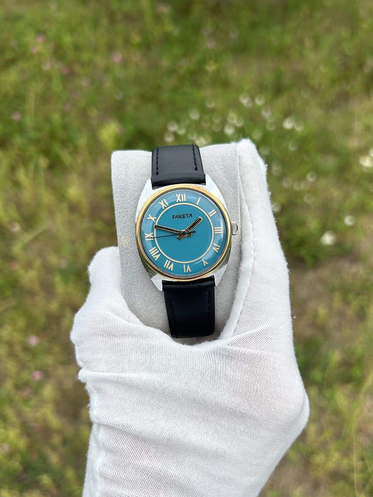 Vintage Vintage Watch Raketa Soviet USSR Mechanical Authentic 1980s Size ONE SIZE - 9 Thumbnail