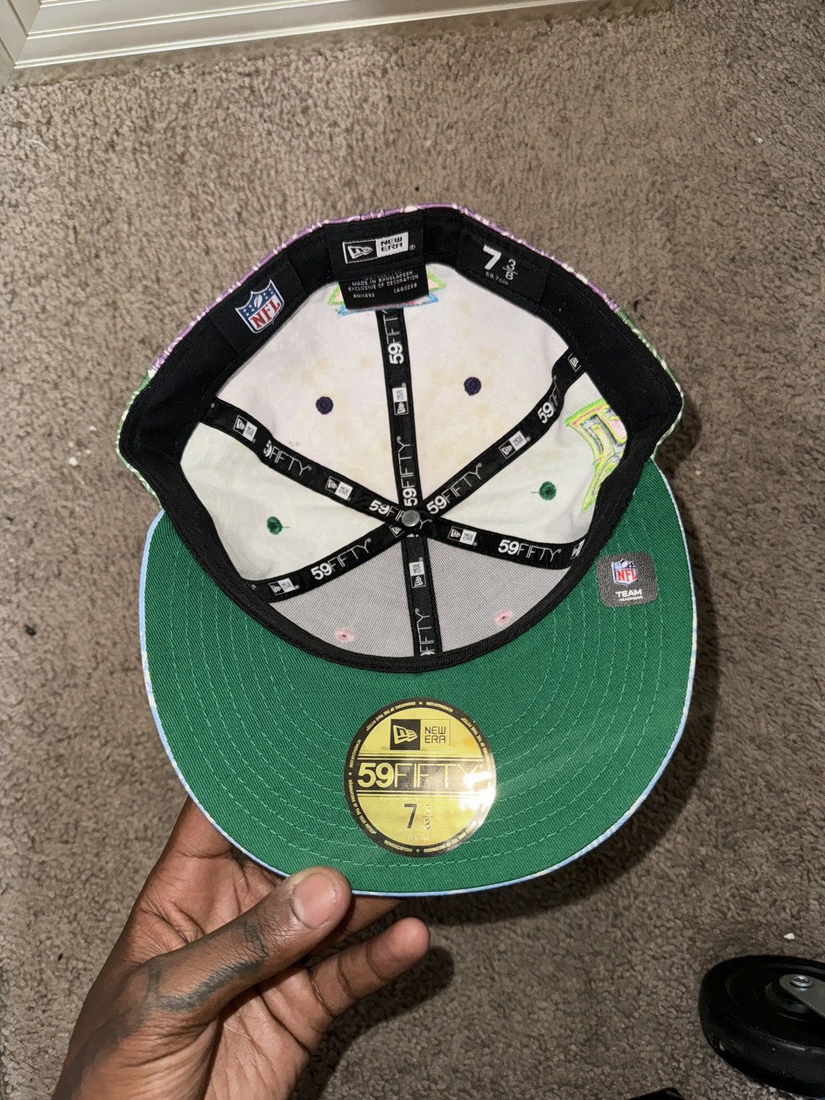 New Era Buffalo bills bandanna 59fifty Size ONE SIZE - 4 Thumbnail