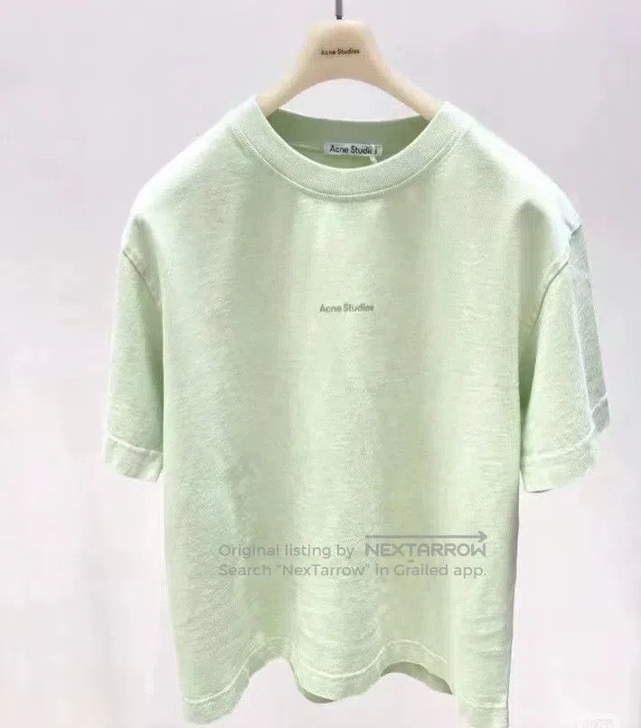 Acne Studios Acne Studios Mint green short-sleeve T-shirt Size XS / US 0-2 / IT 36-38 - 1 Thumbnail