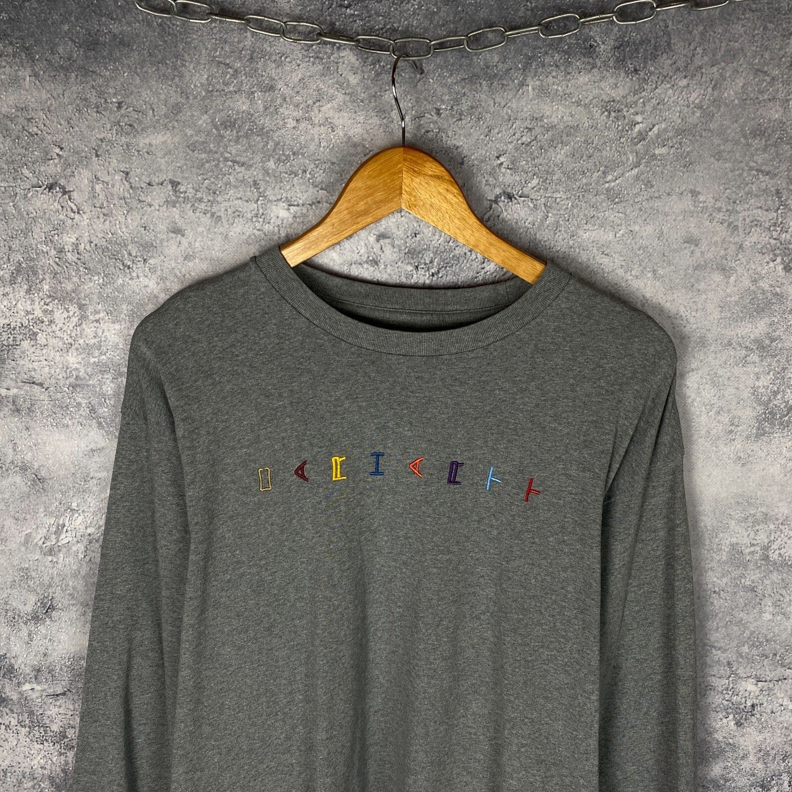 Carhartt Carhartt Big Logo Longsleeve Gray Size L ` Size US L / EU 52-54 / 3 - 2 Thumbnail
