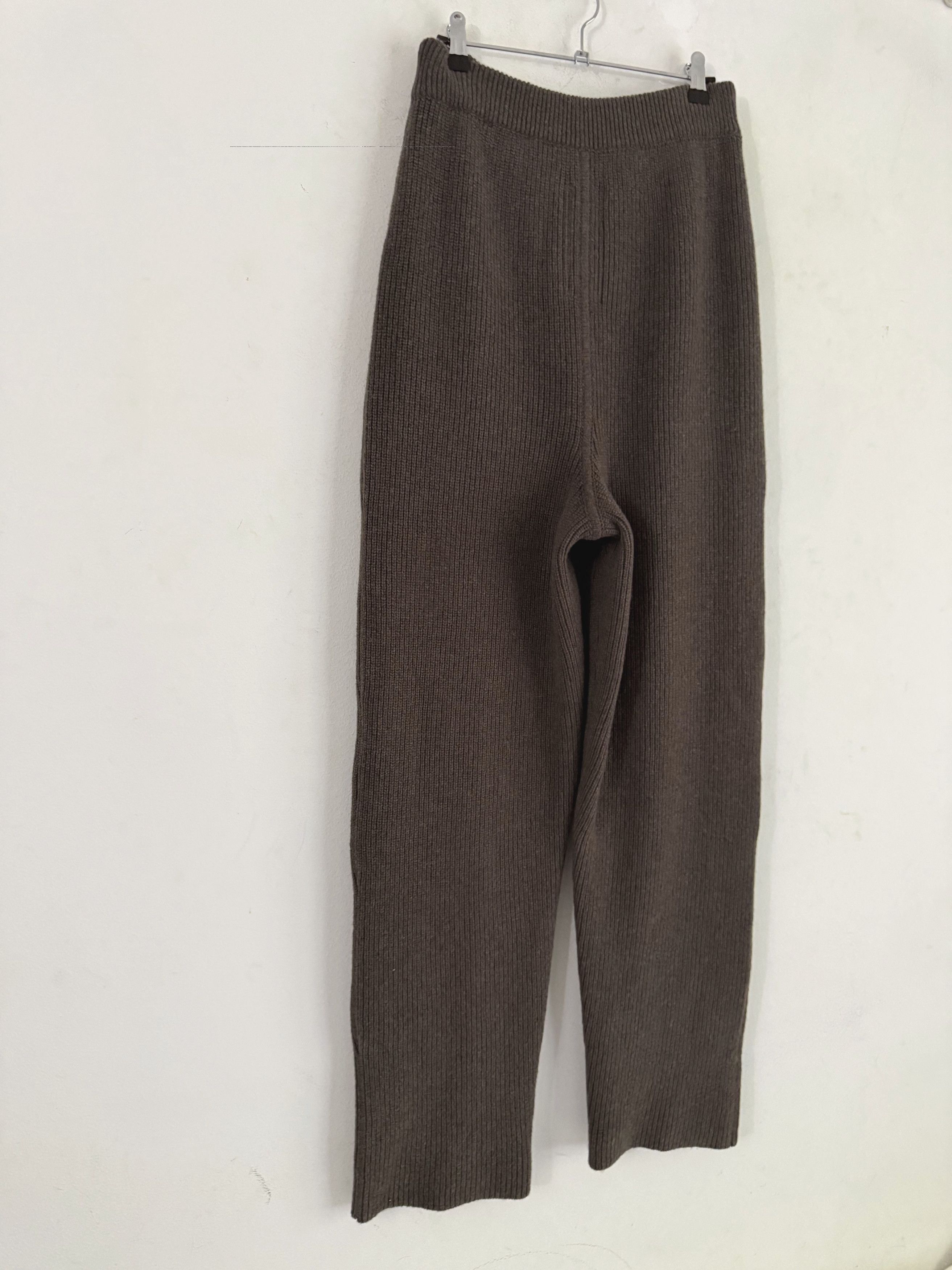 Rick Owens Ribbed Cashmere Knit Sweatpants Size US 32 / EU 48 - 5 Thumbnail