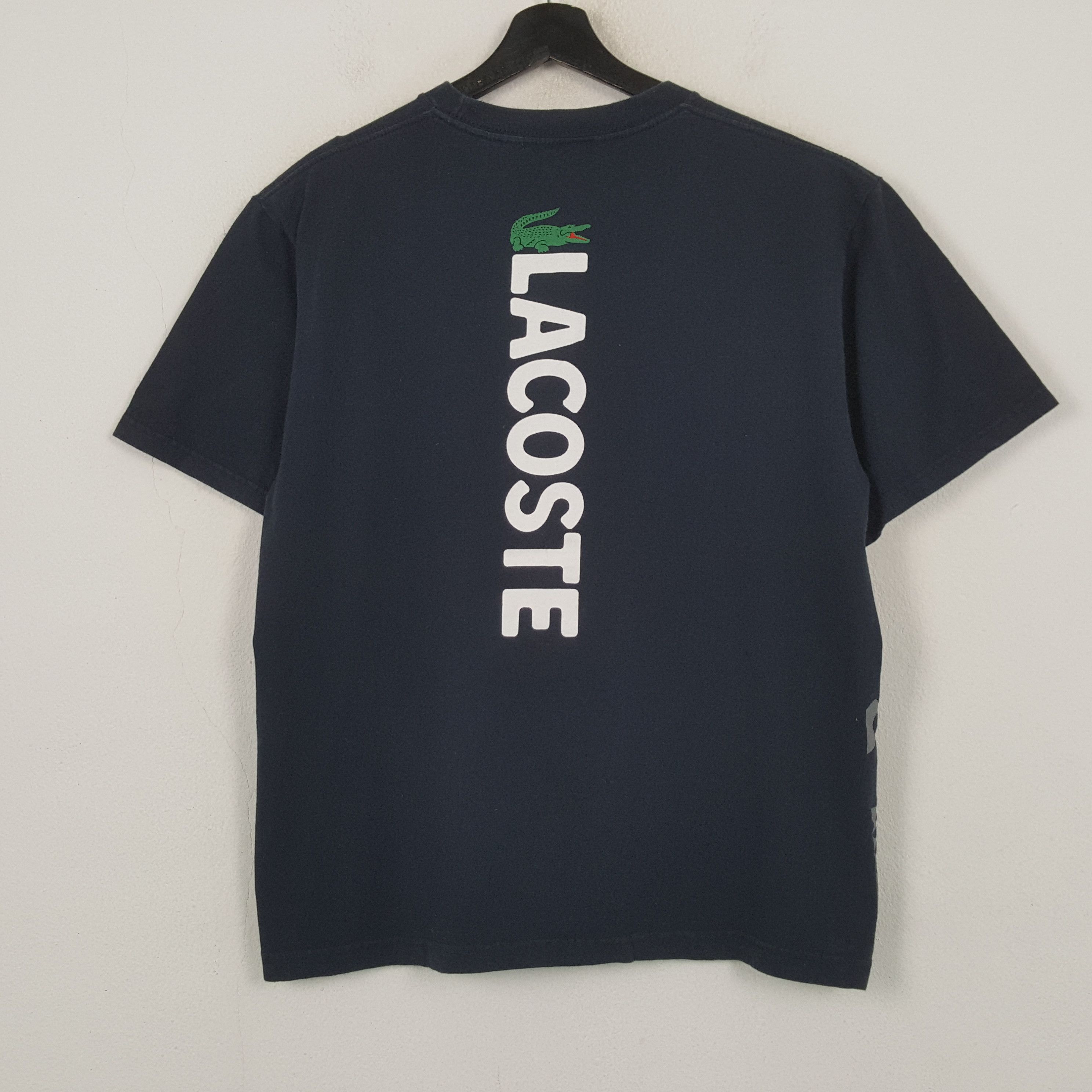 Lacoste Lacoste Logo Spellout Design Tshirt RR24 Size US L / EU 52-54 / 3 - 1 Thumbnail
