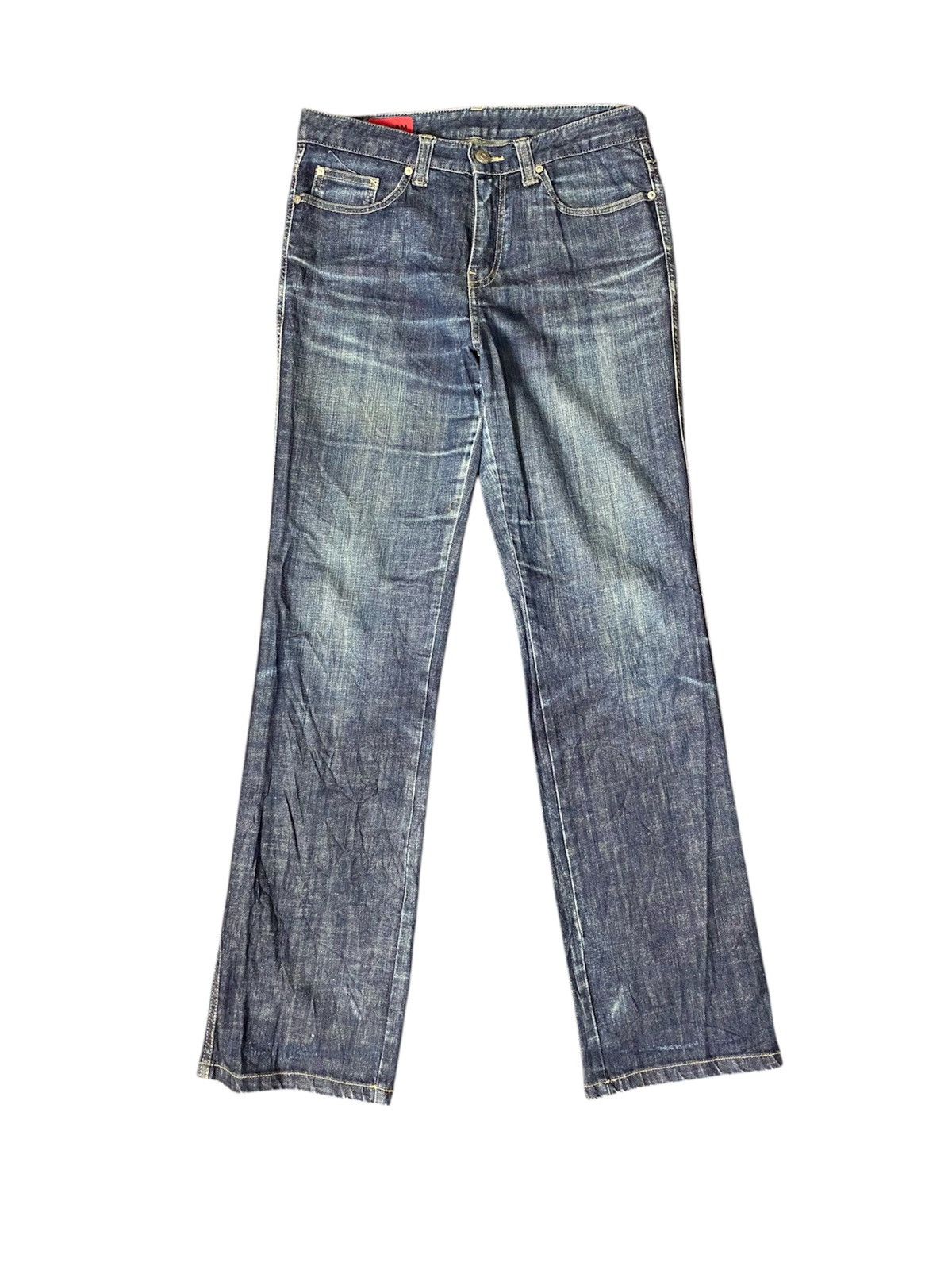 14th Addiction × Japanese Brand Vintage Polham jeans Size US 31 - 1 Thumbnail
