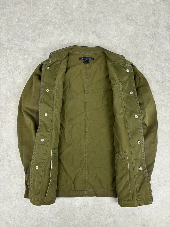 Marc Jacobs 2010s Marc Jacobs Olive Military Field Officer Jacket Size US M / EU 48-50 / 2 - 7 Thumbnail
