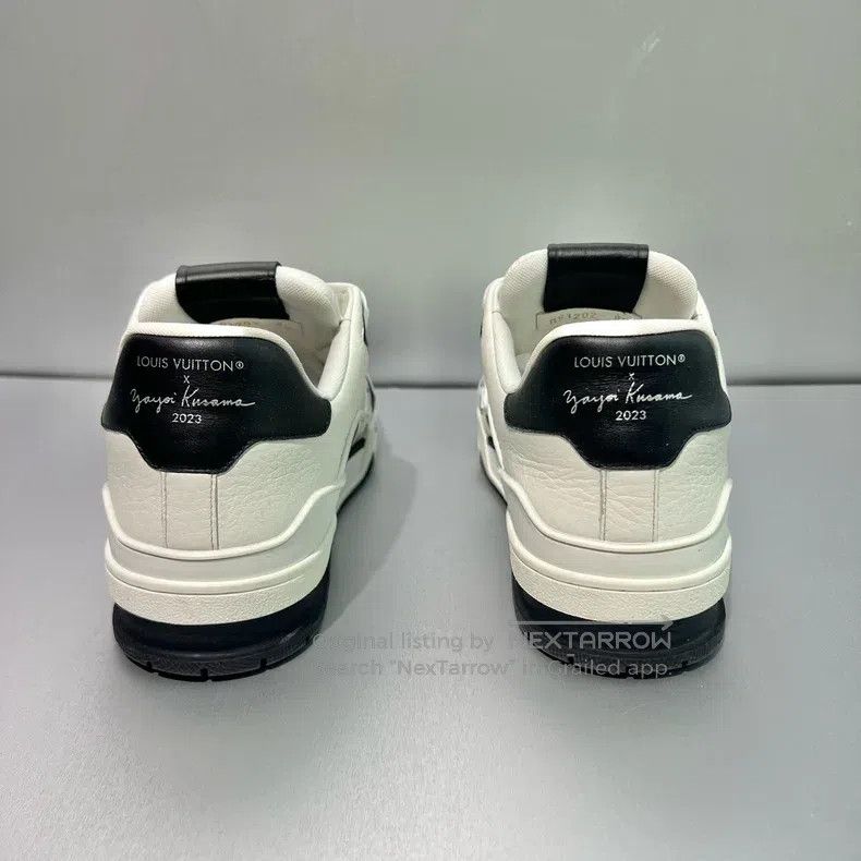 Louis Vuitton Louis Vuitton Trainer Kusama Black and White Polka Dot Sho Size US 8.5 / EU 41-42 - 5 Thumbnail