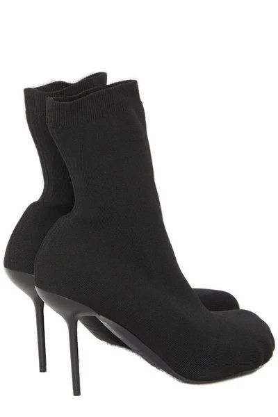 Balenciaga o1w1db10625 Anatomic Bootie H90 Knit in Black Size US 8 / IT 38 - 2 Thumbnail