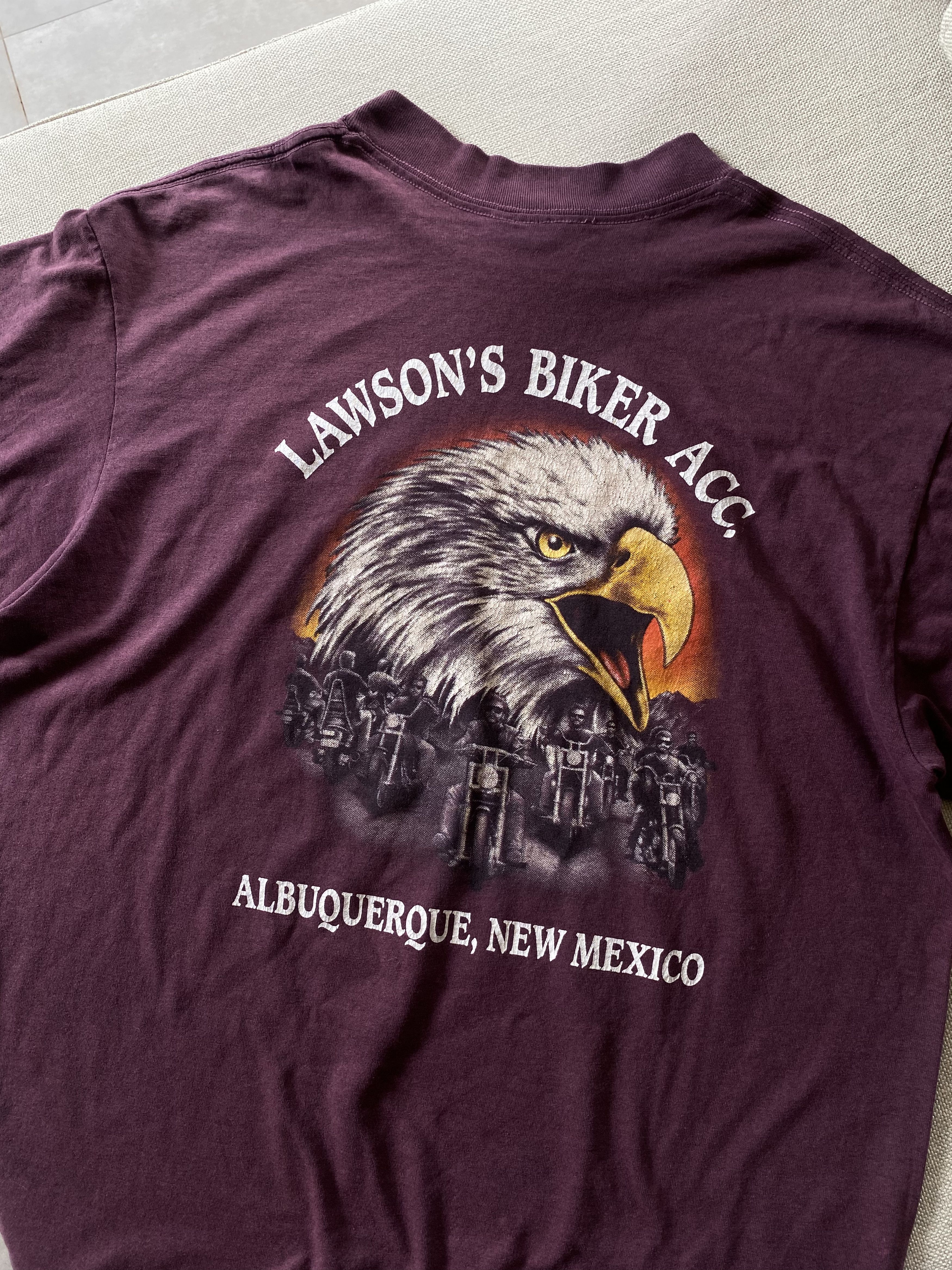Vintage Original 1993' 3D Emblem "Leader of The Pack" American Biker Size US L / EU 52-54 / 3 - 4 Thumbnail