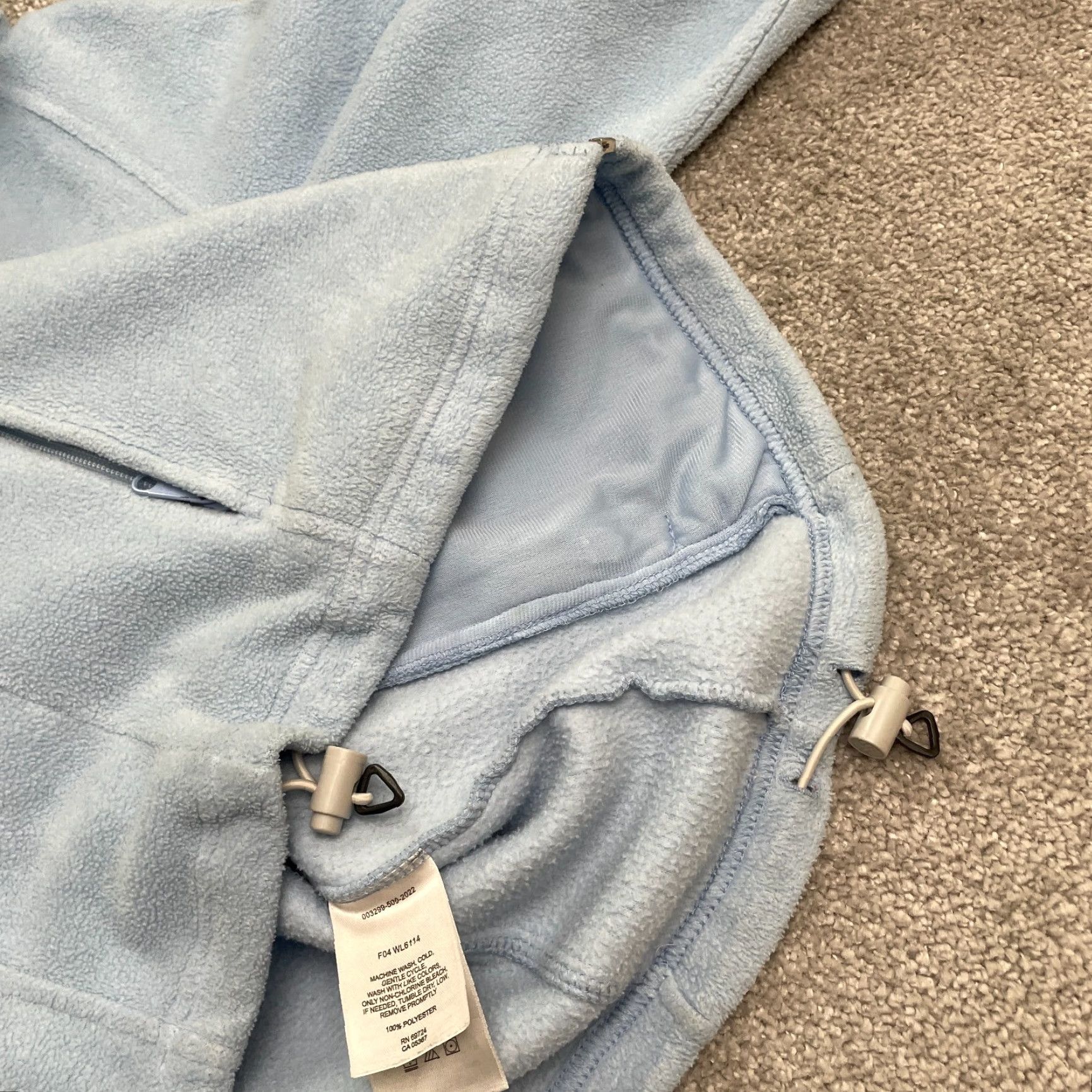 Vintage Columbia Benton Springs Fleece Jacket Womens Small Blue Full Zip Outdoor Hiking Size S / US 4 / IT 40 - 6 Thumbnail