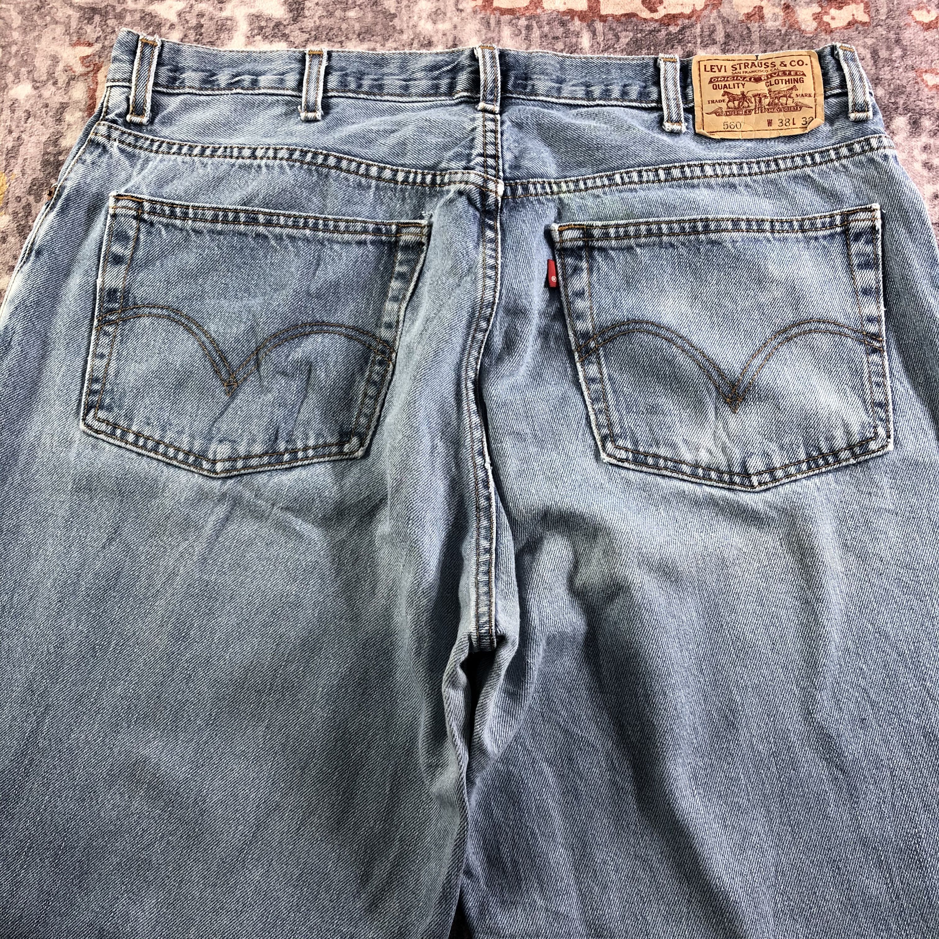 Levi's × Vintage Vintage Blue Wash Levis 560 Jeans-JM3410 Size US 38 / EU 54 - 5 Thumbnail