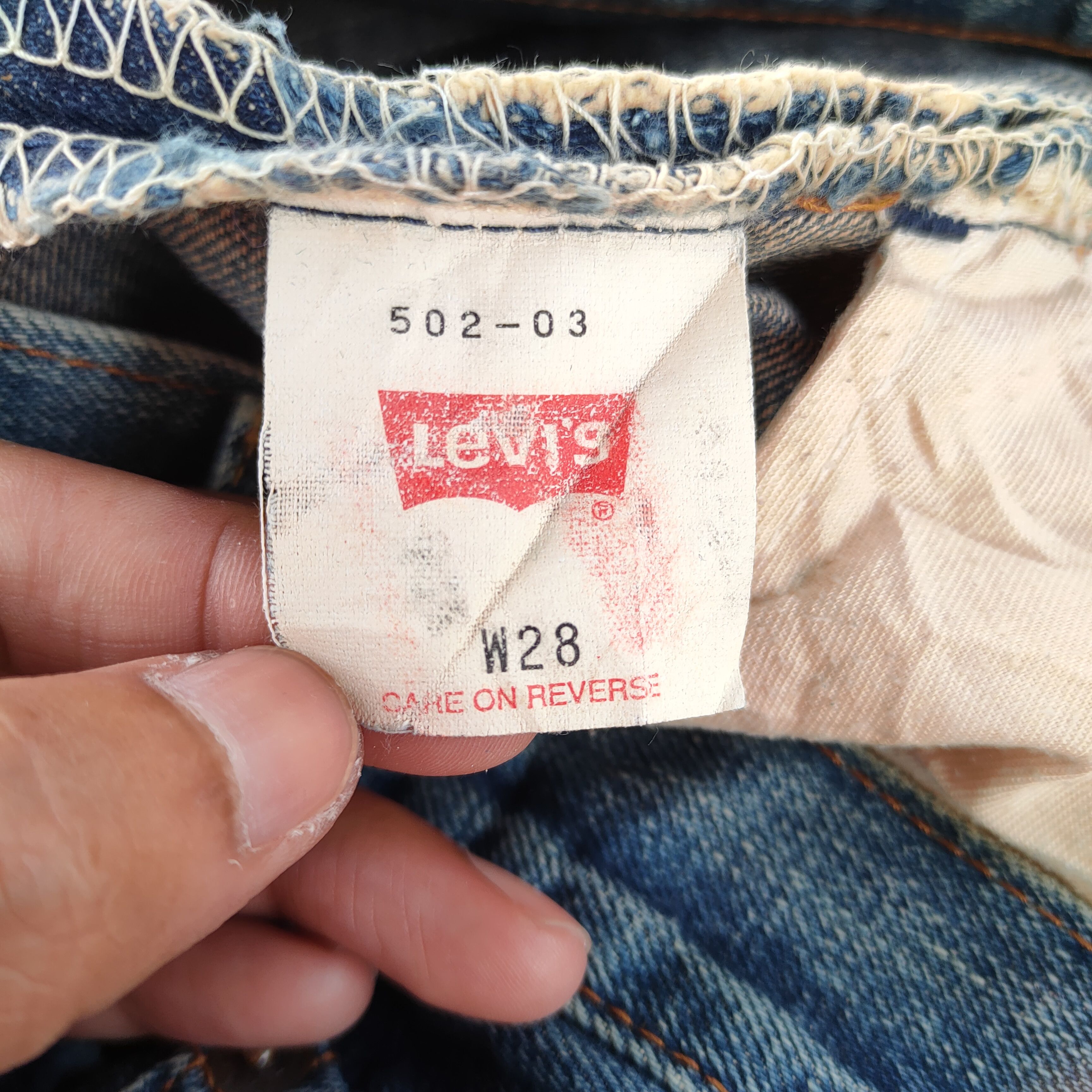 Levi's Vintage Clothing W28 VINTAGE LEVI'S 502 FADED JEANS DENIM PANTS Size US 28 / EU 44 - 16 Thumbnail
