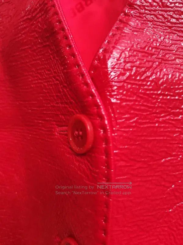 Burberry Burberry Red Jacket for Women - XS Size. Size XS / US 0-2 / IT 36-38 - 8 Thumbnail