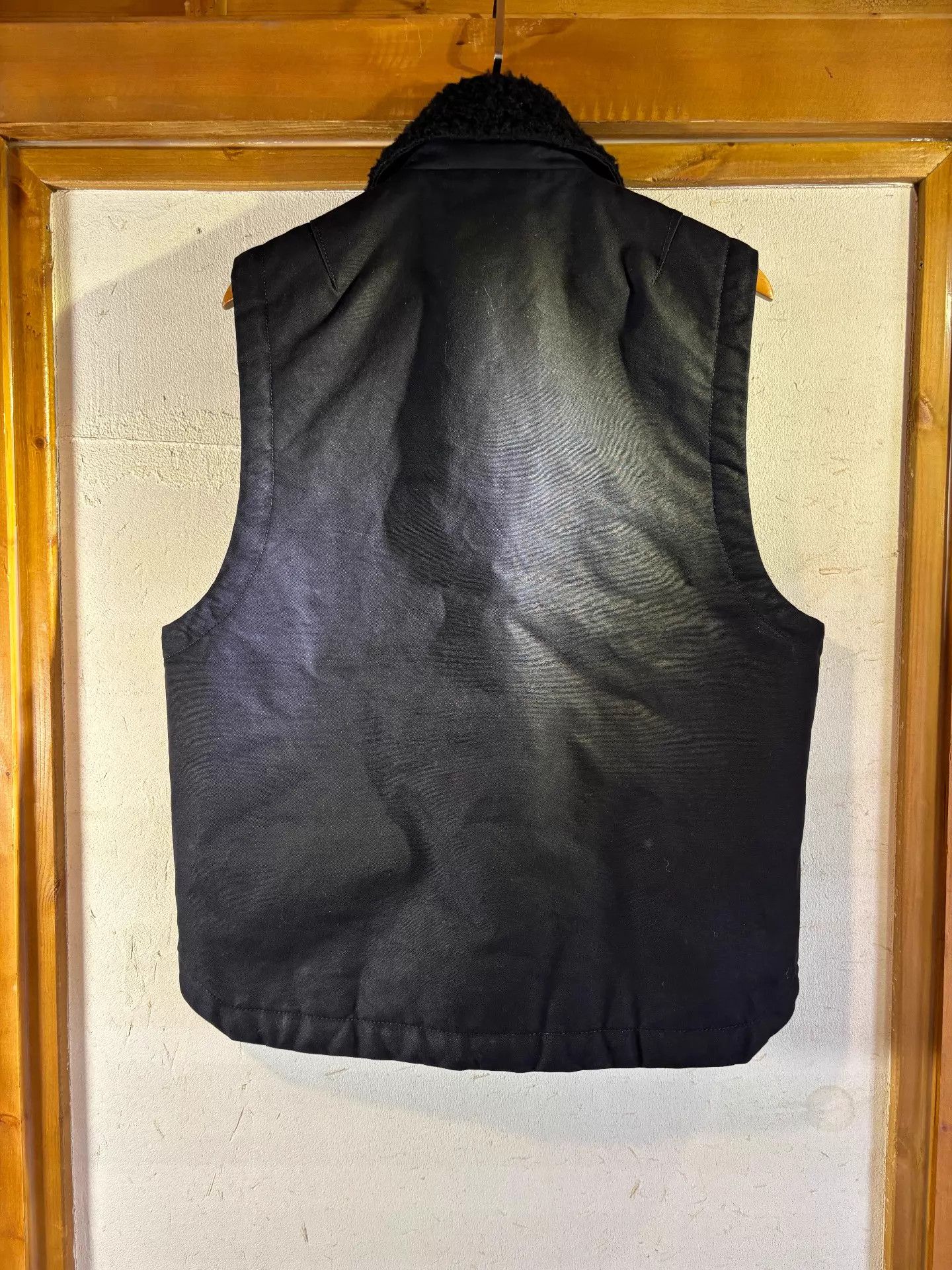 Our Legacy Our Legacy Waxed & Lambswool Vest (50) Vintage Alum Zip Size US M / EU 48-50 / 2 - 9 Thumbnail