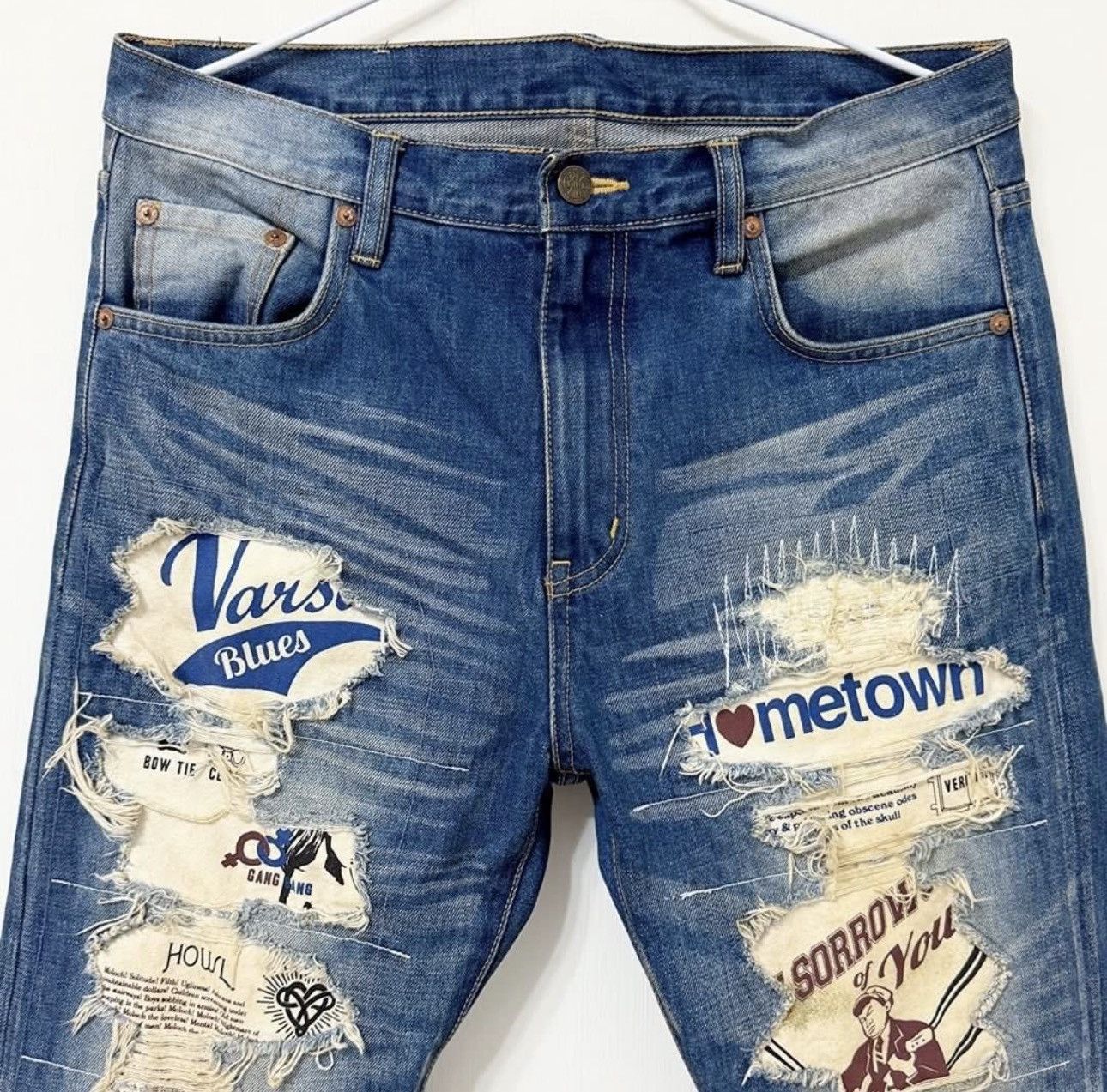 Other Hometown Denim Jeans Newspaper Size US 32 / EU 48 - 3 Thumbnail