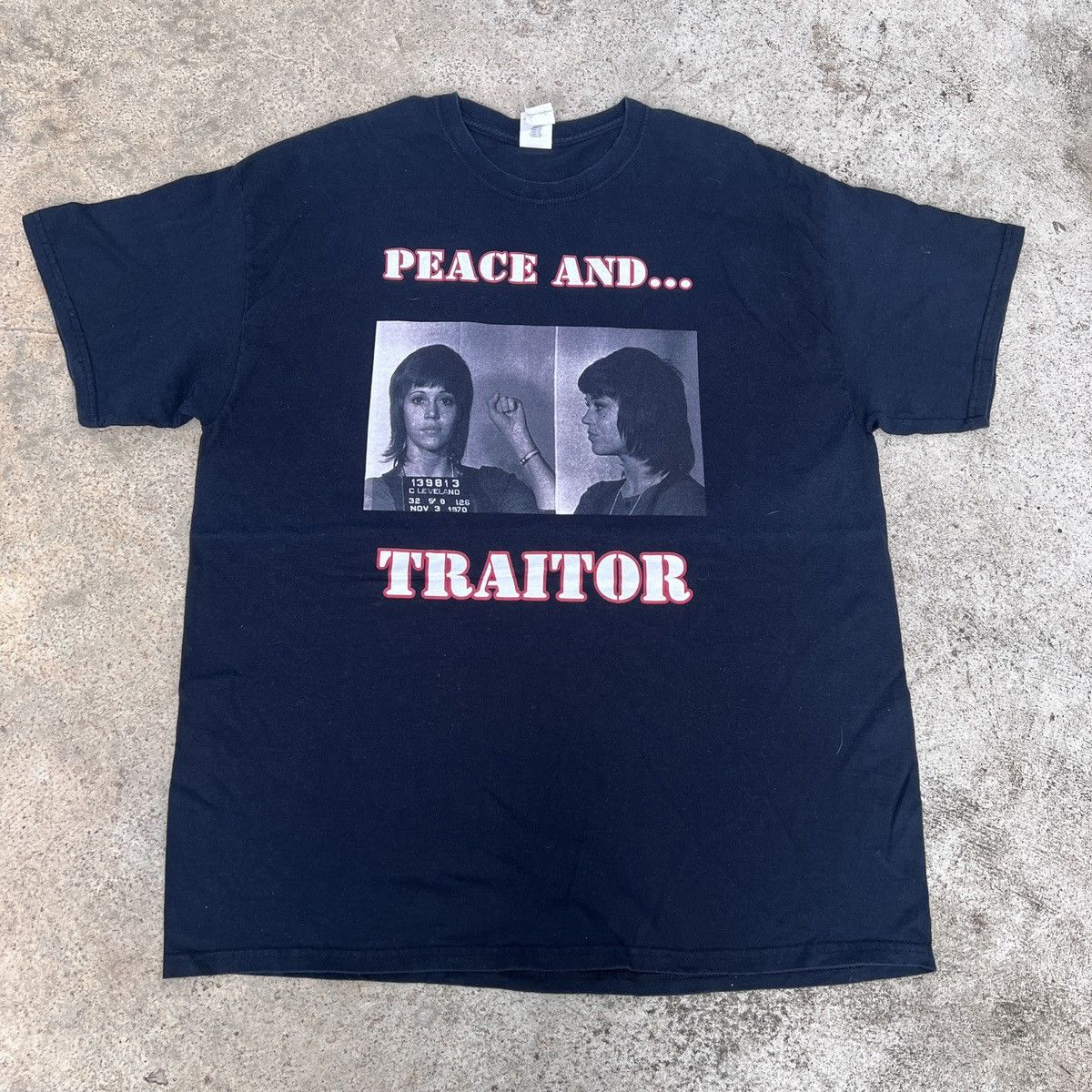 Vintage Vintage Y2K Jane Fonda Tee XL Actress activist Size US XL / EU 56 / 4 - 2 Thumbnail