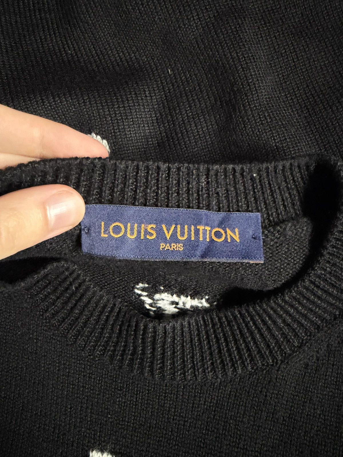 Louis Vuitton louis vuitton clock logo intarsia wool sweater Size US M / EU 48-50 / 2 - 4 Thumbnail