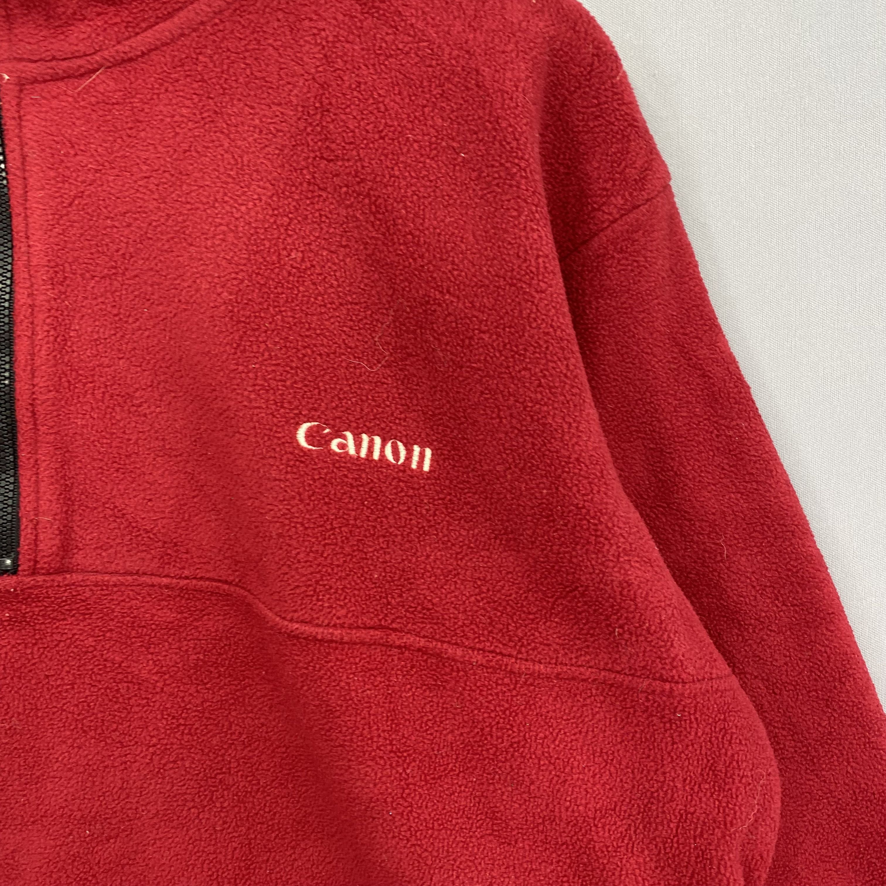 Canon Vintage Canon Pullover 90s EOS Digital Fleece Sweater Size US M / EU 48-50 / 2 - 7 Thumbnail
