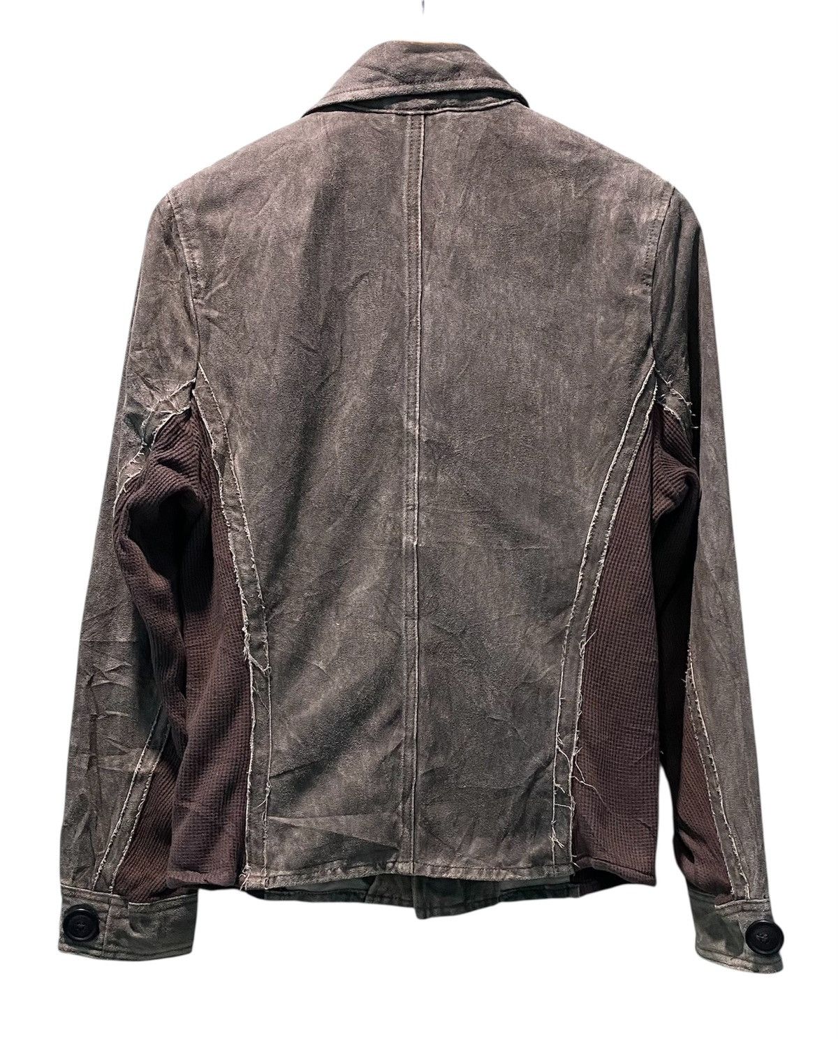 Chevignon Chevignon Avant-Garde Distressed Canvas Jacket Size M / US 6-8 / IT 42-44 - 2 Thumbnail