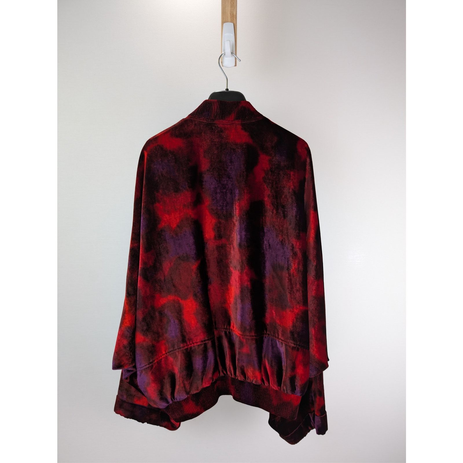 Saint Laurent Paris o1rshd1 Velours Liquide Ombre Jacket in Rouge Rose Size US L / EU 52-54 / 3 - 17 Thumbnail