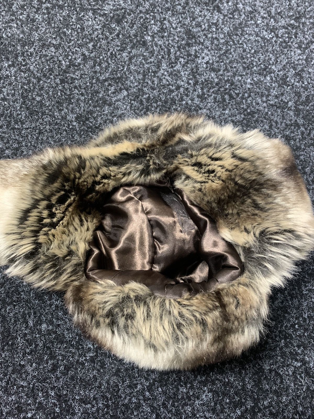Japanese Brand × Vintage Y2K vintage Fuzzy ushanka trapper /checker hat tyler playboi Size ONE SIZE - 6 Thumbnail