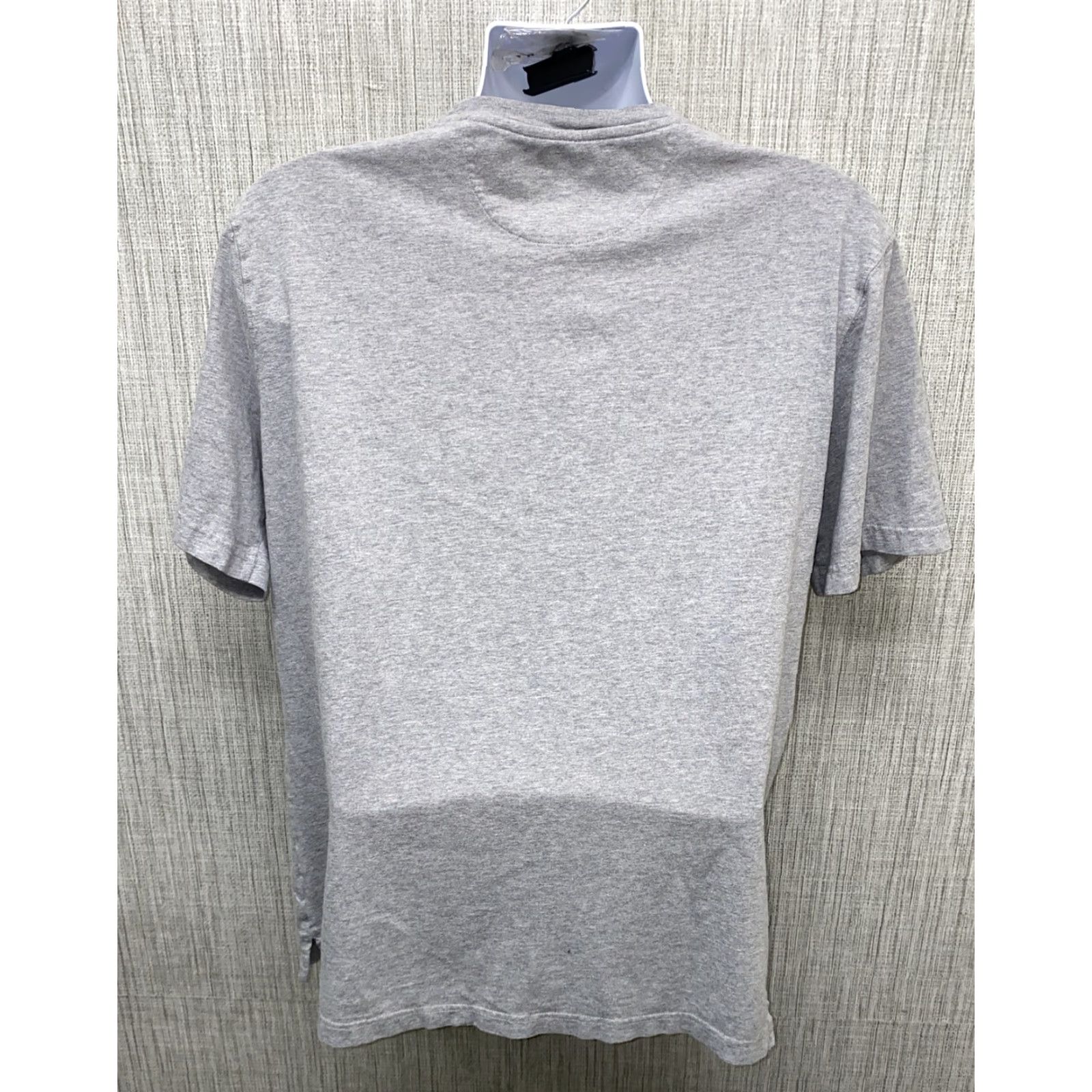 Duluth Trading Company Duluth Trading Co Mens Gray Spillfighter Longtail T-Shirt Size M White Cotton Short Sleeve Regular Shirt Men Size US M / EU 48-50 / 2 - 4 Thumbnail