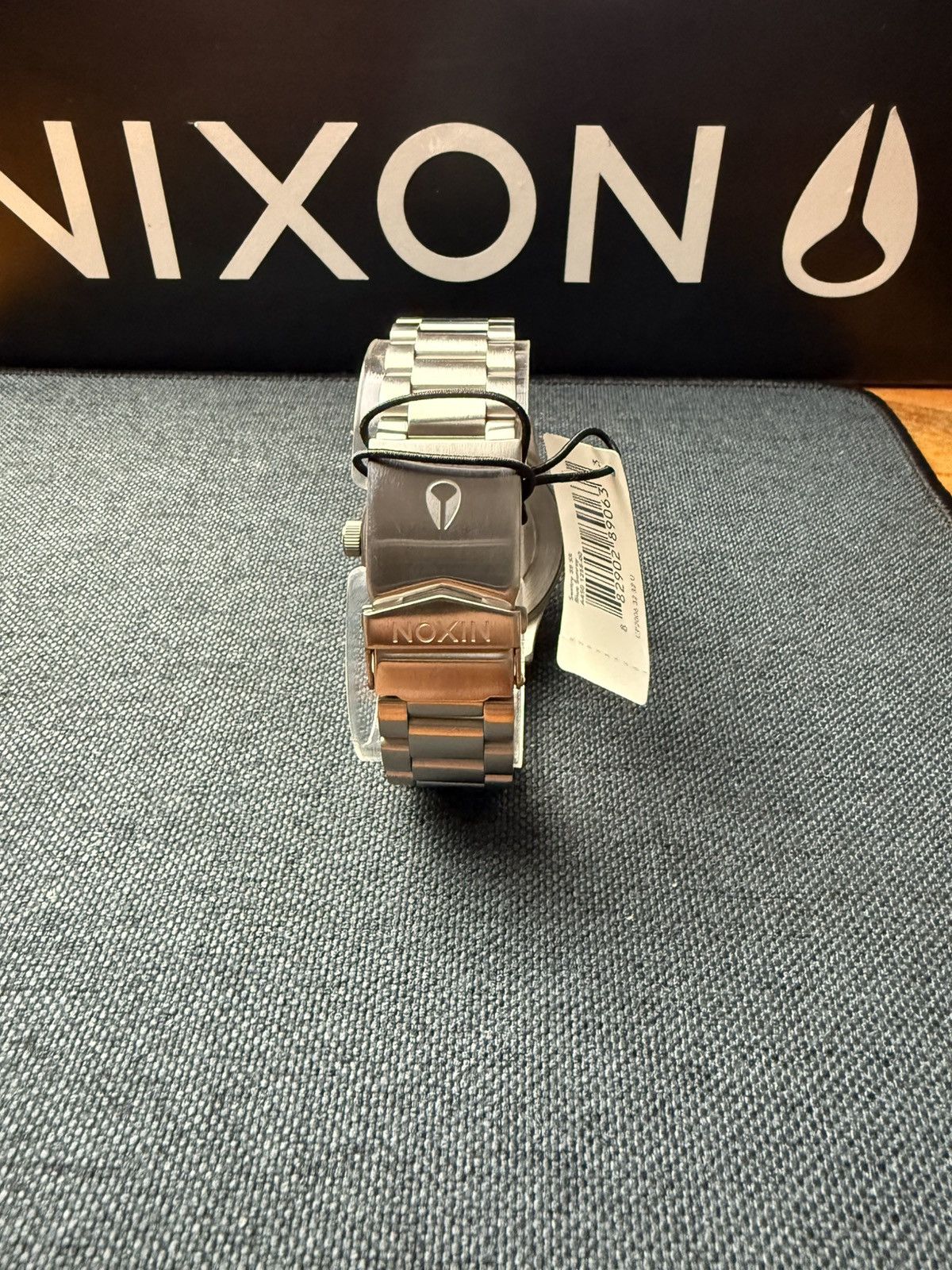 Nixon Nixon Sentry 38 SS Blue Sunray Watch Size ONE SIZE - 2 Thumbnail
